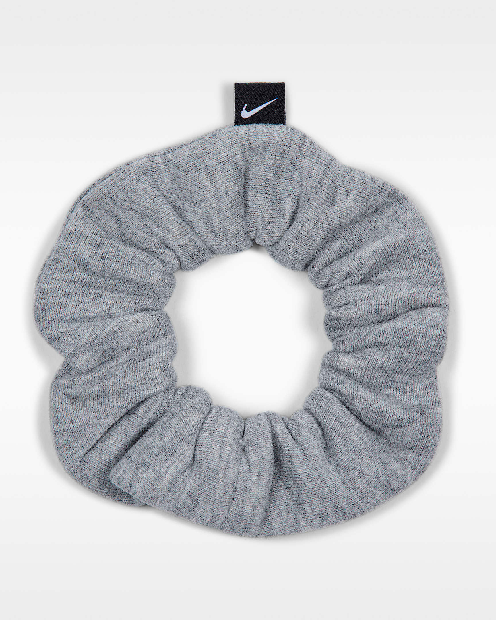Nike Studio Fleece 女子抓褶发圈(1 条) - 调色暗灰/白色