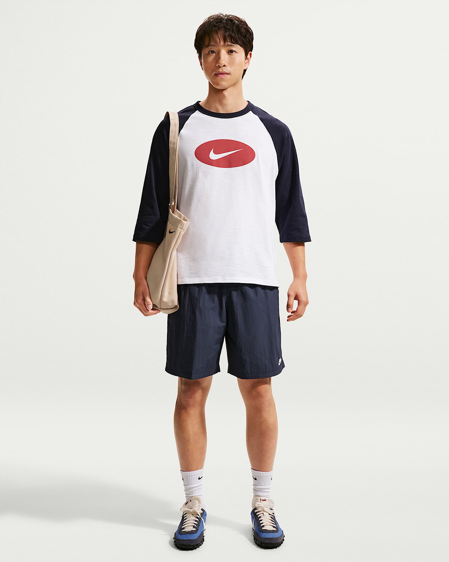 Nike Sportswear Club 男子运动短裤 - 黑曜石色/白色