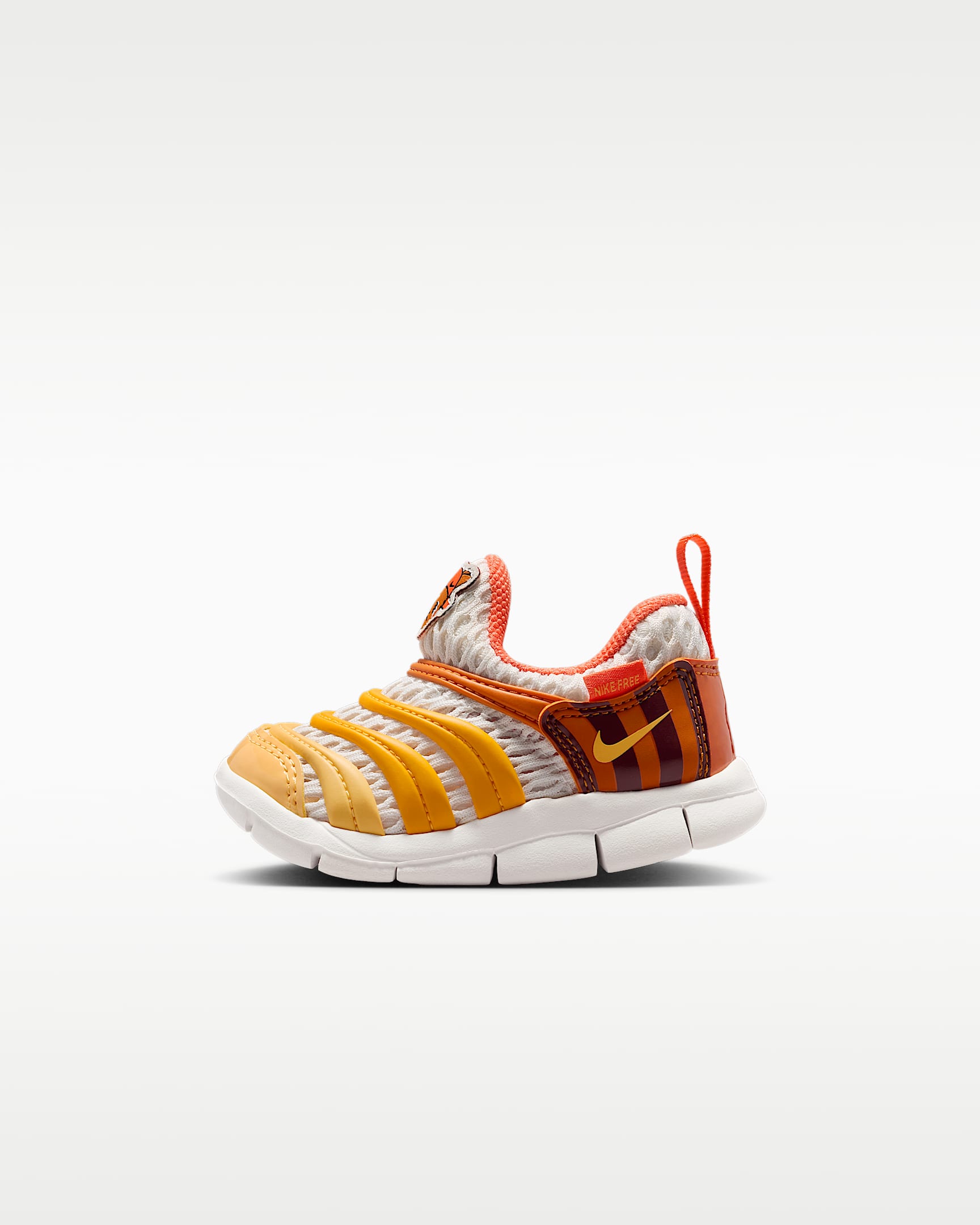 Nike Dynamo Free BR 2 耐克毛毛虫婴童运动鞋 - 帆白/帆白/君王/典雅托帕石色