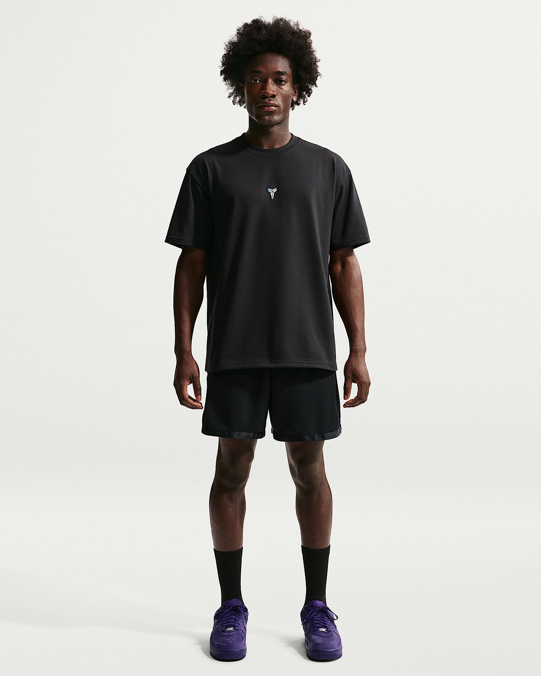 Kobe Dri-FIT 科比男子速干篮球短裤 - 黑/黑