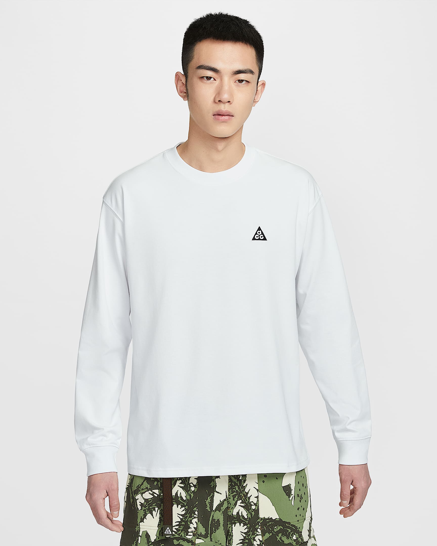 Nike ACG 男子速干长袖T恤 - 山峰白
