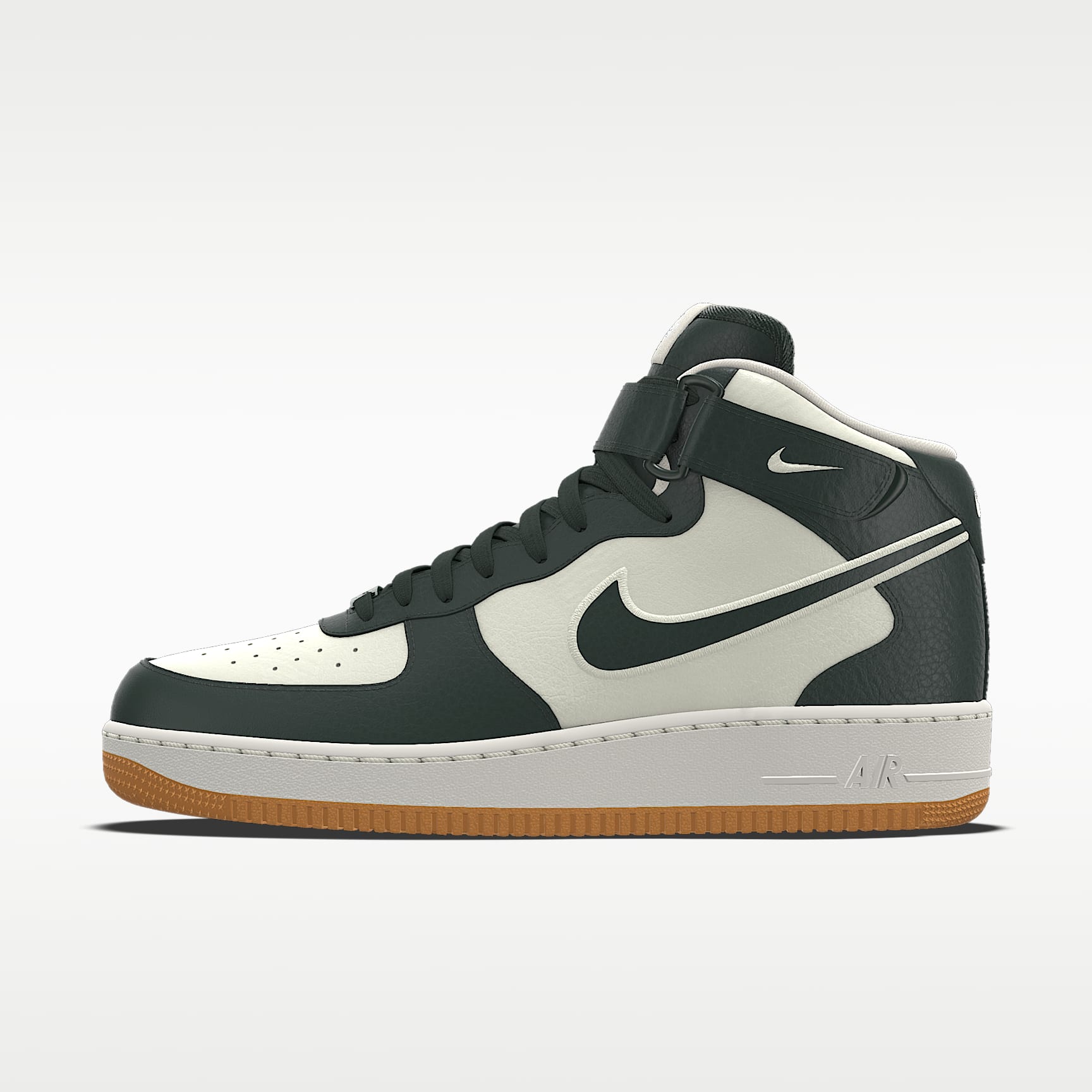 Nike Air Force 1 Mid By You 专属定制男子运动鞋 - 多色/多色/多色