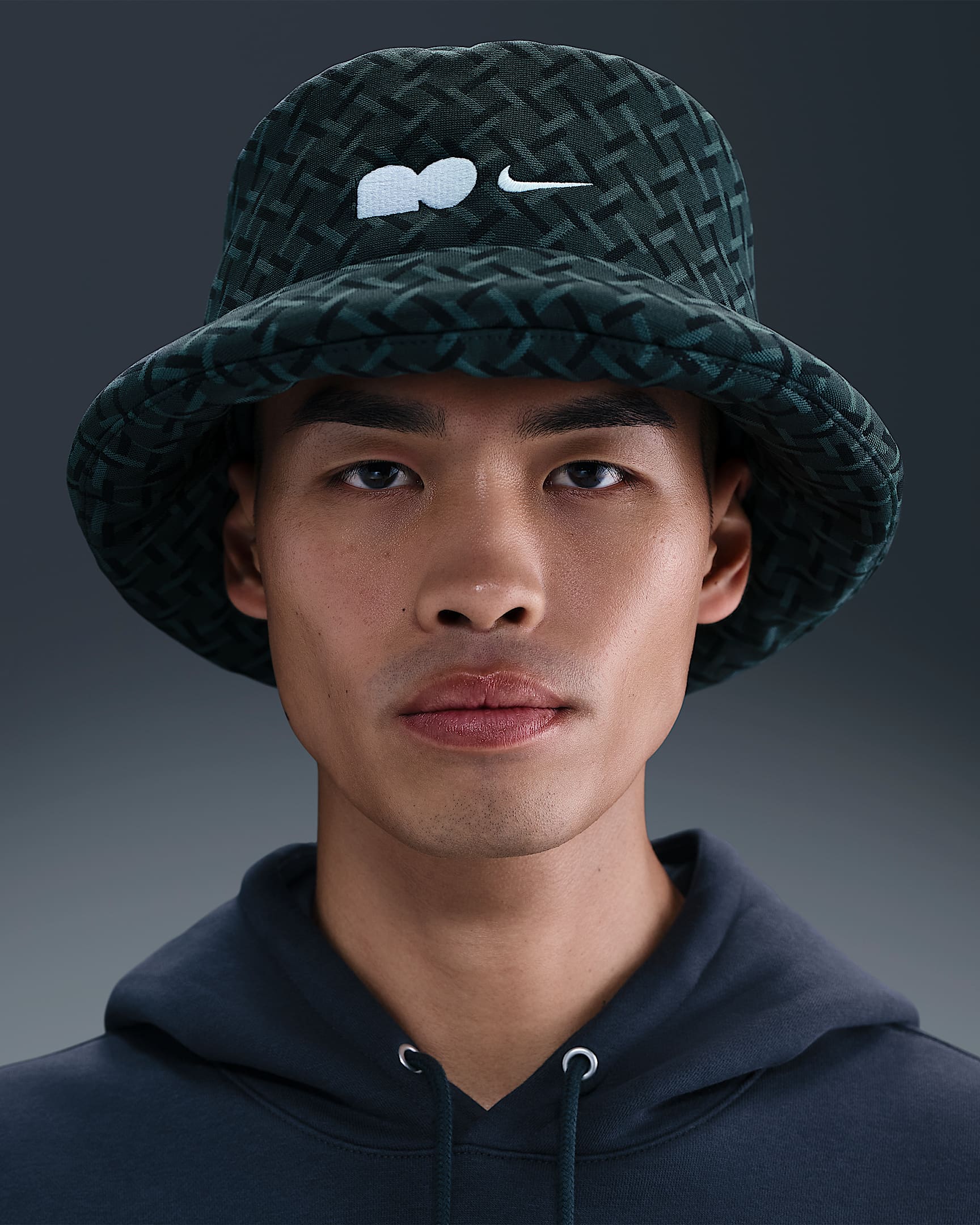 Naomi Osaka Apex 大坂直美系列网球渔夫运动帽 - 海藻绿/白色