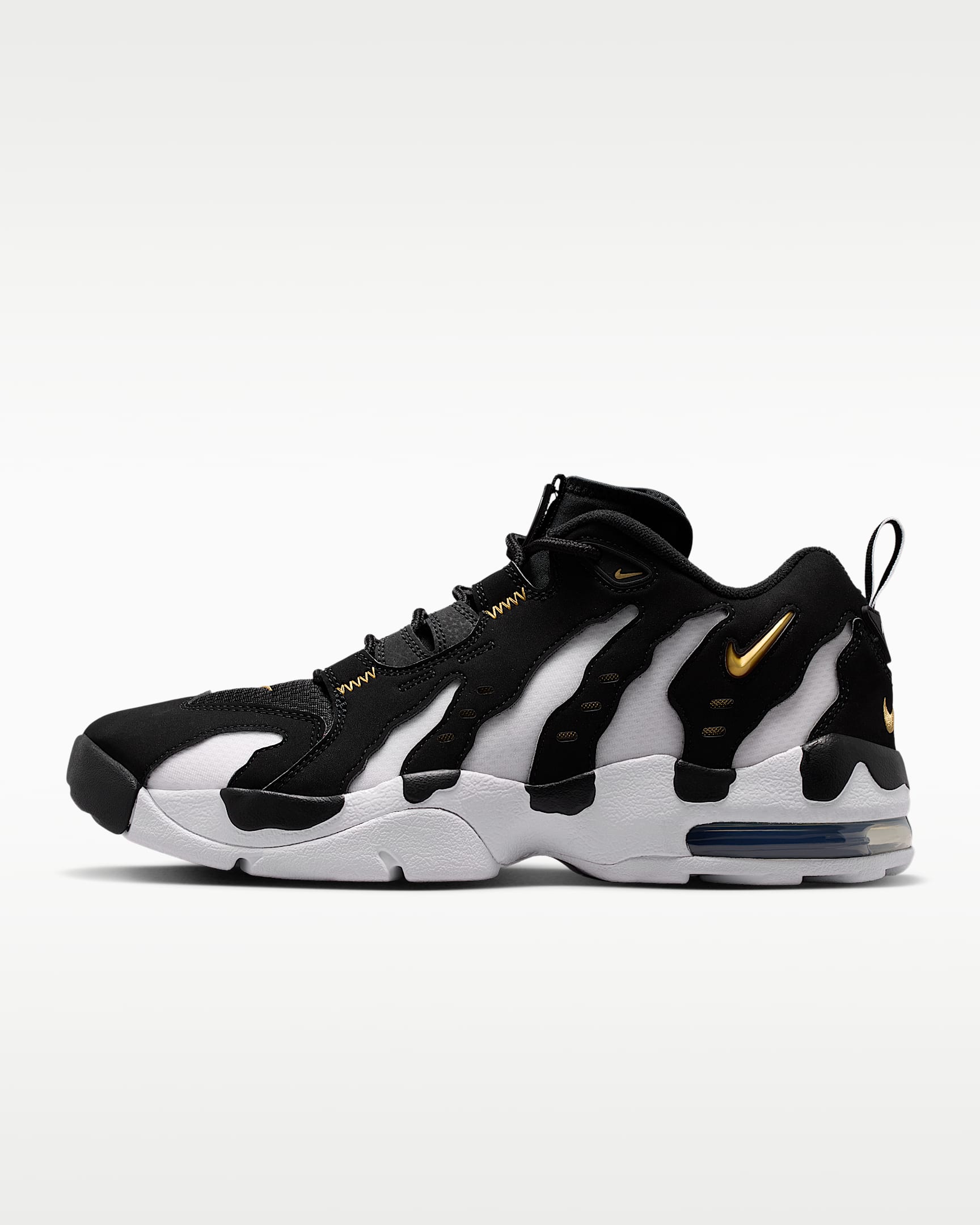 Nike Air DT Max '96 Low 男子运动鞋 - 黑/白色/金属色
