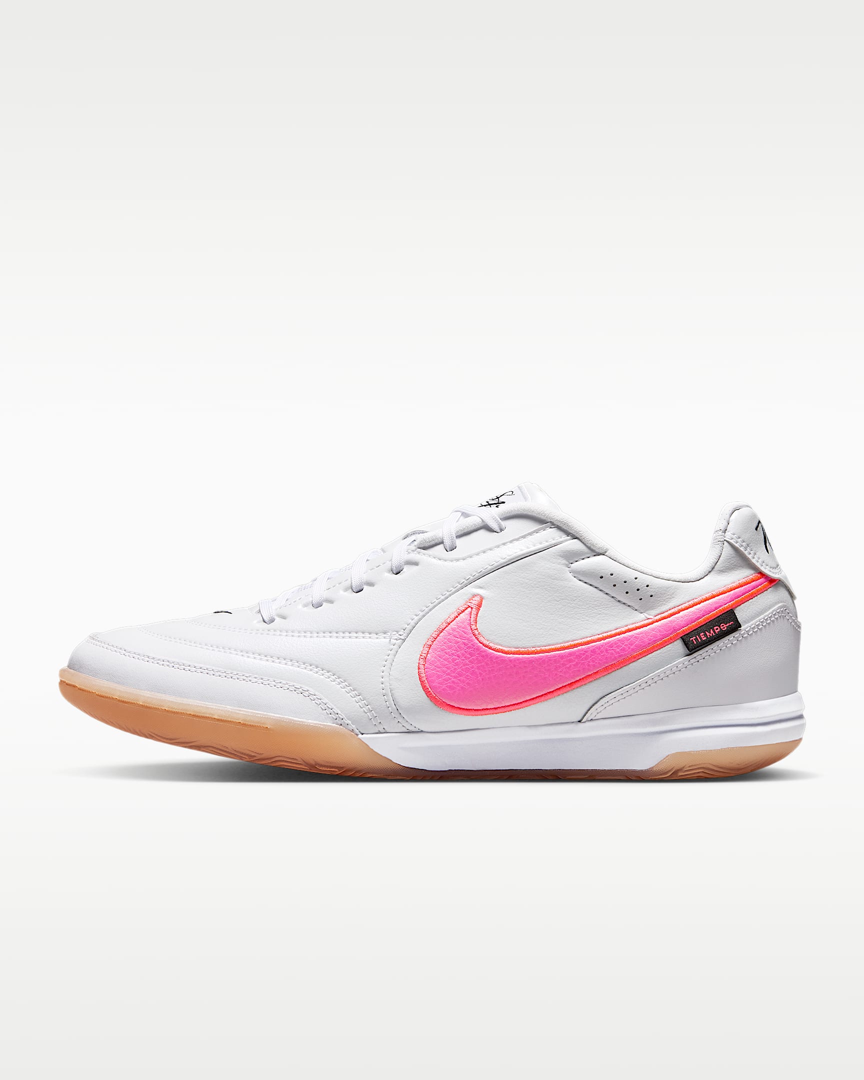 Nike Tiempo Streetgato PRM 耐克破阵·天迫系列男/女 IC 室内/球场低帮足球鞋 - 多色/黑