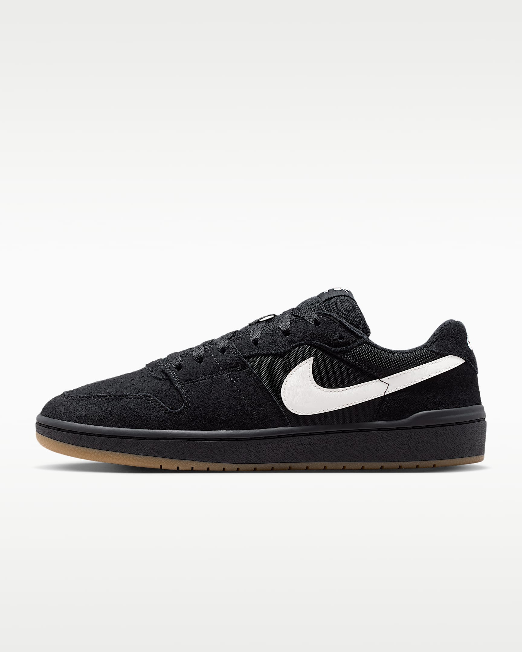 Nike SB Code 58 男子滑板鞋 - 黑/黑/橡皮浅褐/山峰白
