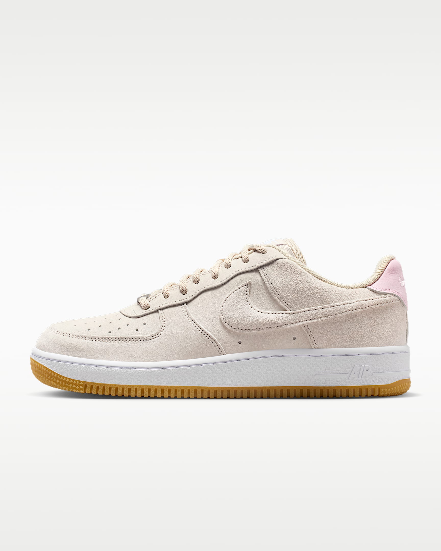 Nike SB Air Force 1 男子滑板鞋 - 浅土褐/白色/泡沫粉/浅土褐
