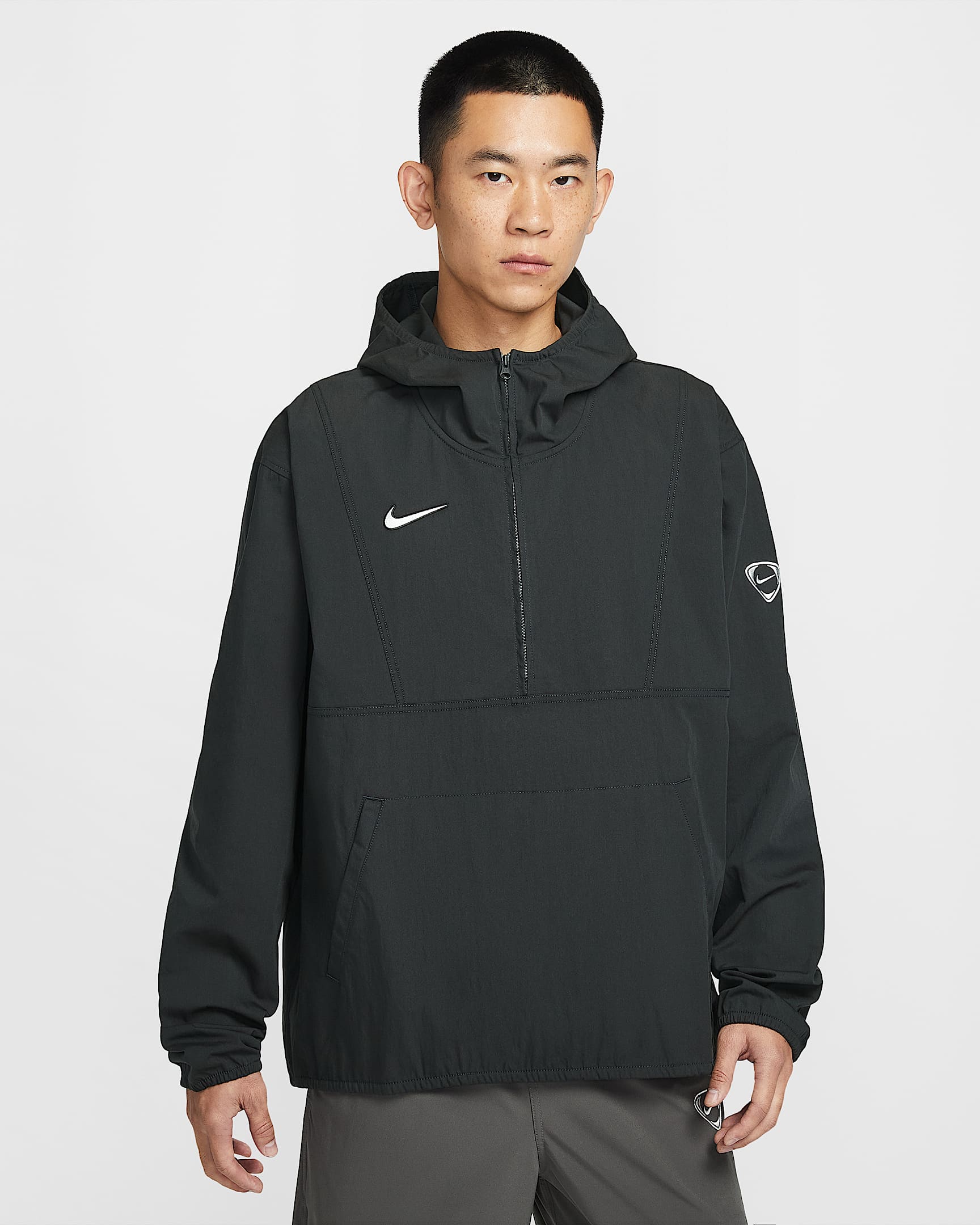 Nike Energy 男子足球上衣 - 灰黑/灰黑/山峰白