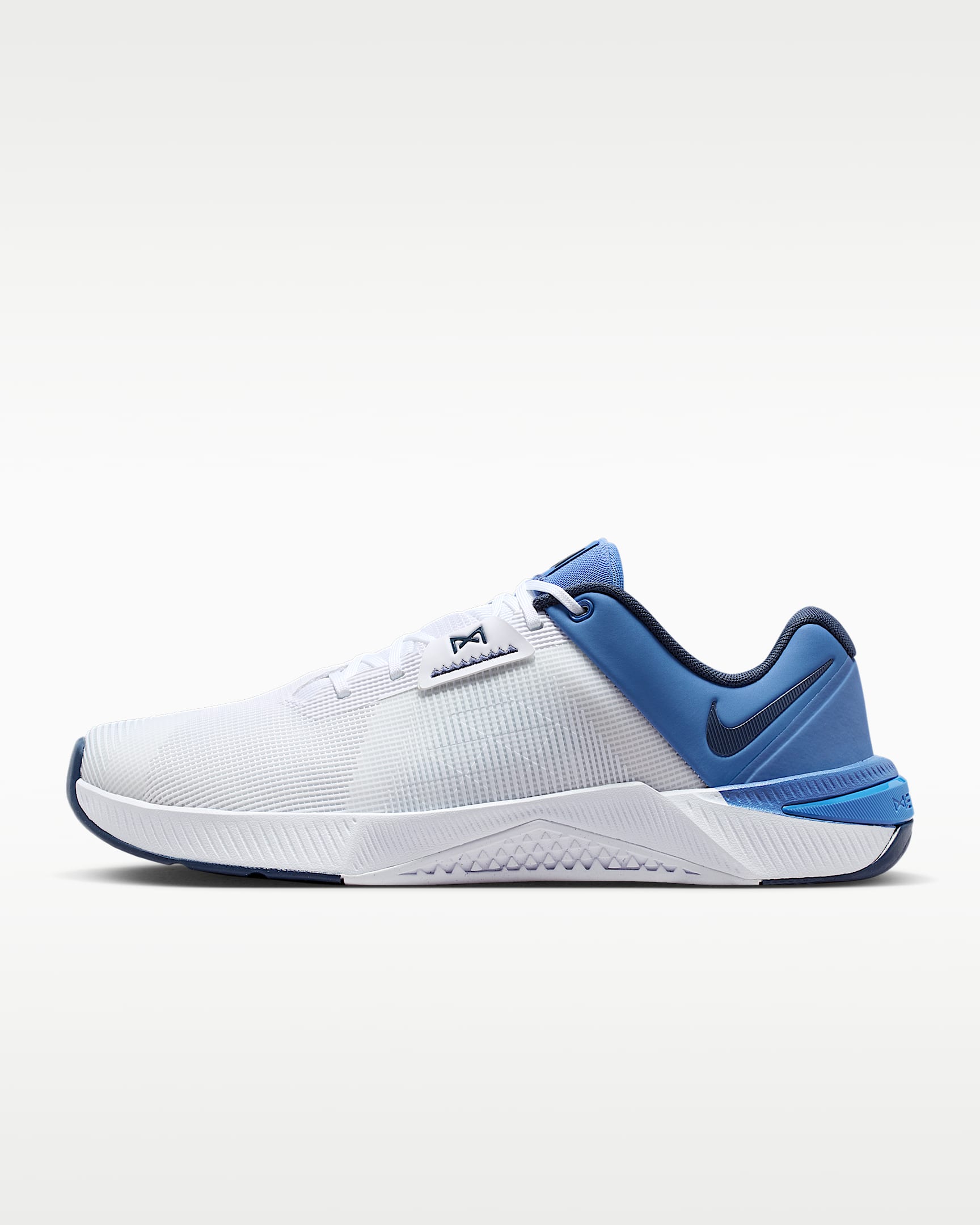 Nike Metcon 10 男子训练鞋力量训练 - 白色/风暴靛青/荧光黄/闪电蓝