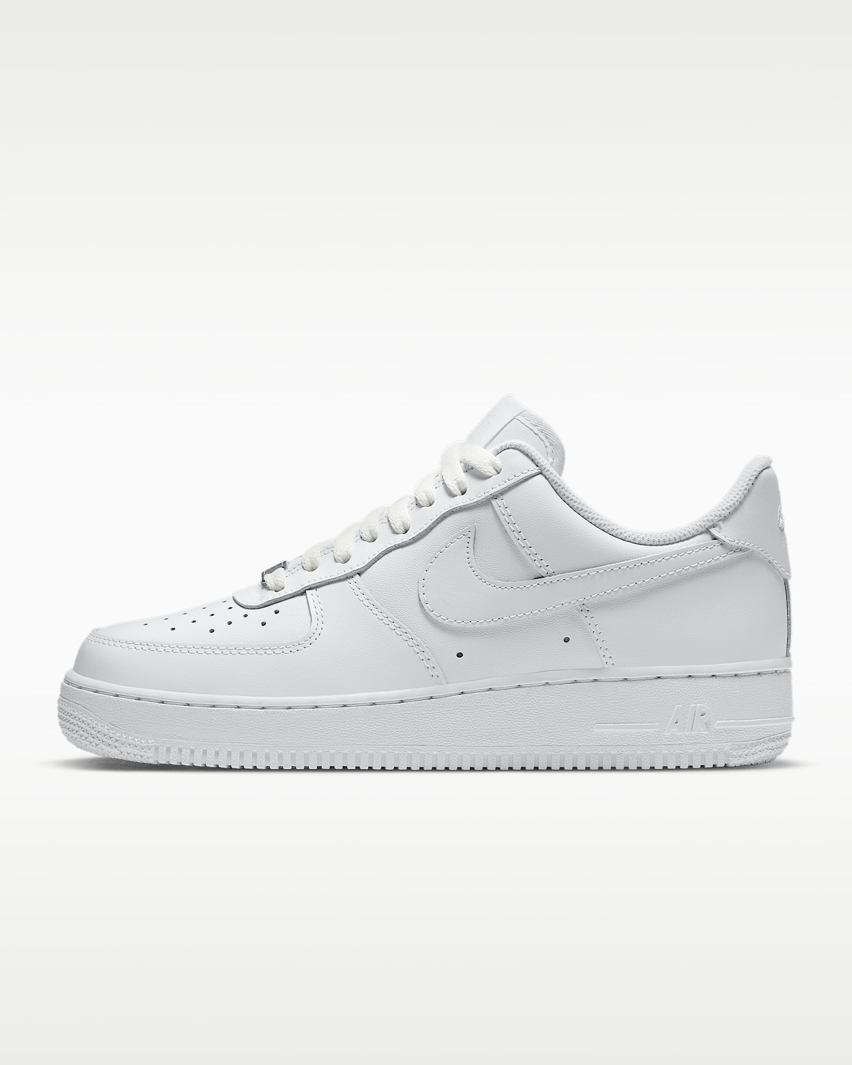 Nike Air Force 1 '07 女子空军一号运动鞋 - 白色/白色/白色/白色