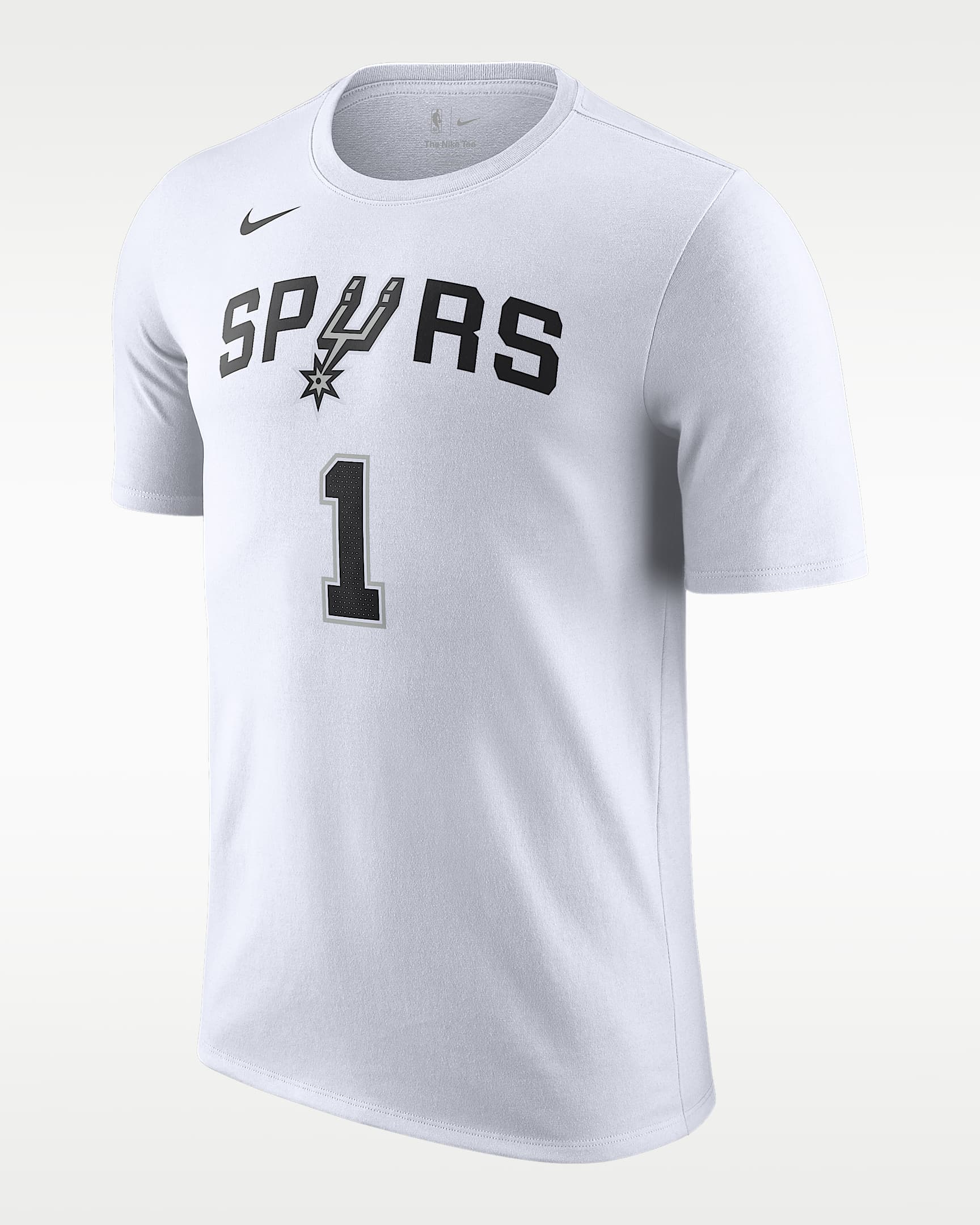 圣安东尼奥马刺队 Nike NBA 男子短袖T恤 - 白色