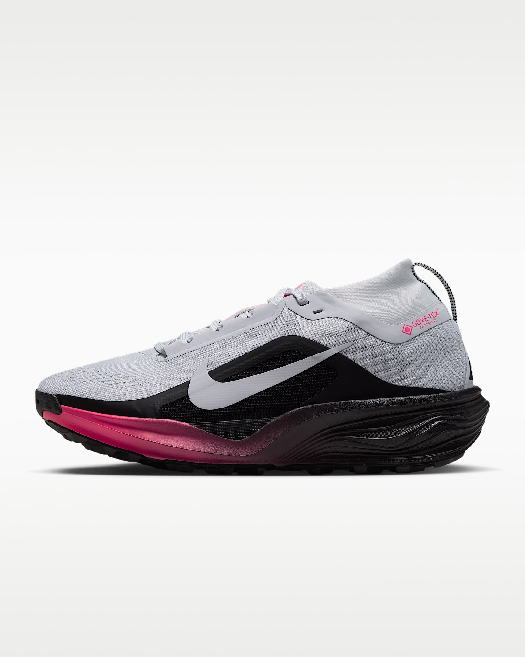 ACG Pegasus Trail GORE-TEX 耐克飞马女子防水越野跑步鞋 - 白金色/黑/透明粉/白金色