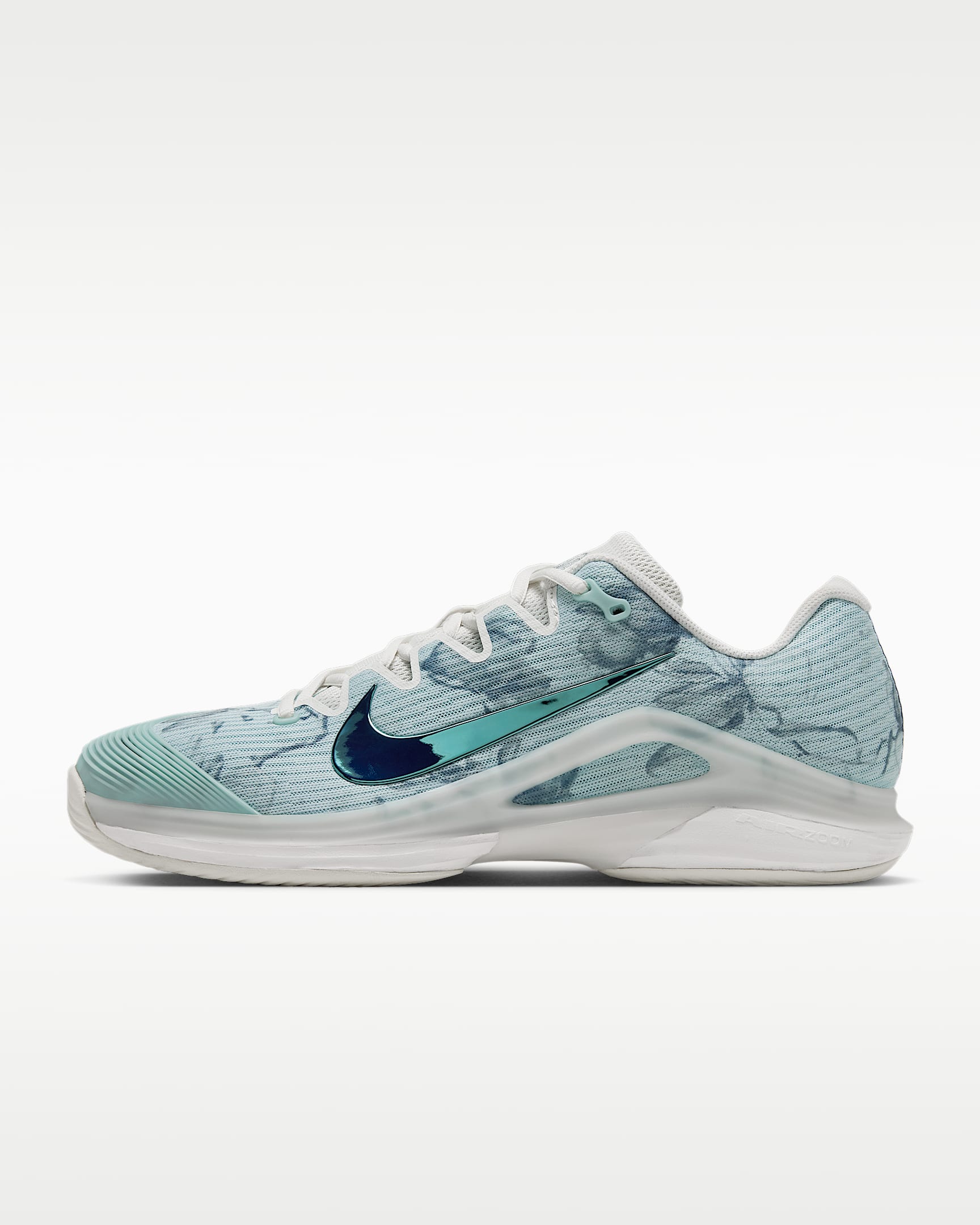 Nike Vapor 12 Premium 男子硬地球场网球鞋 - 雾绿/椰奶色/灰绿/帆白