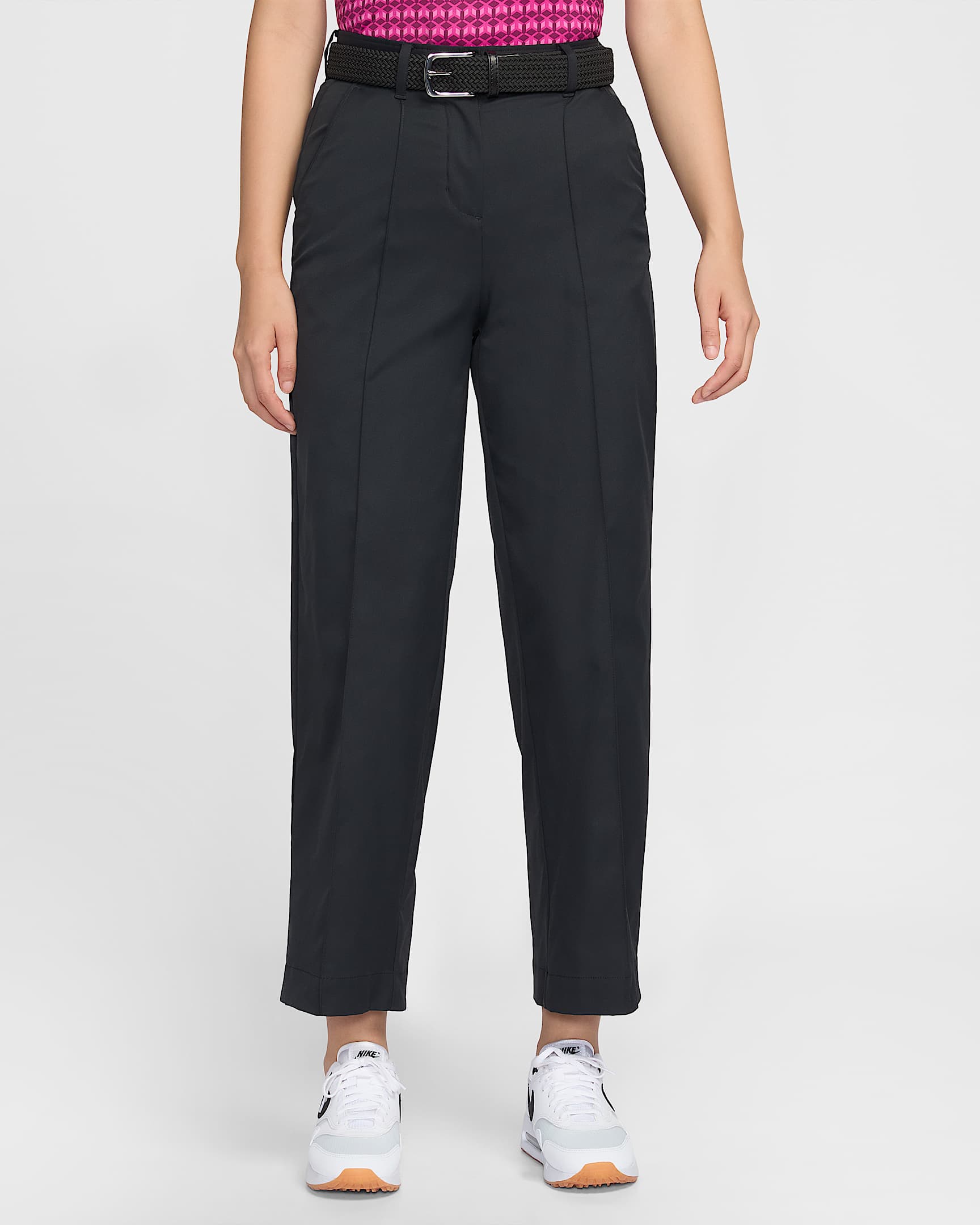 Nike Golf Club Dri-FIT 女子速干高尔夫长裤 - 黑/帆白