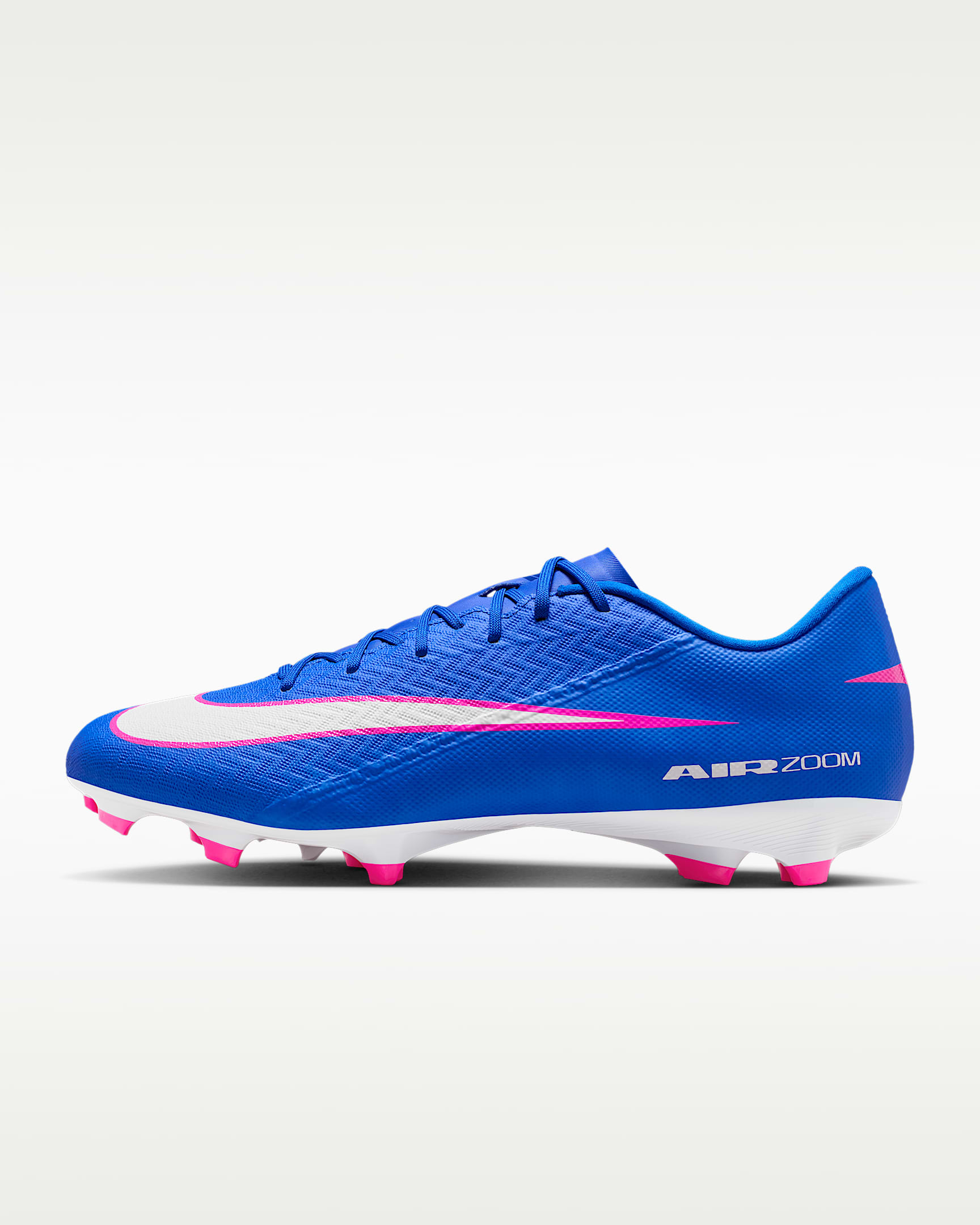 Nike Mercurial Vapor 16 Academy 耐克刺客系列男/女 MG 多种场地低帮足球鞋 - 赛车蓝/白色