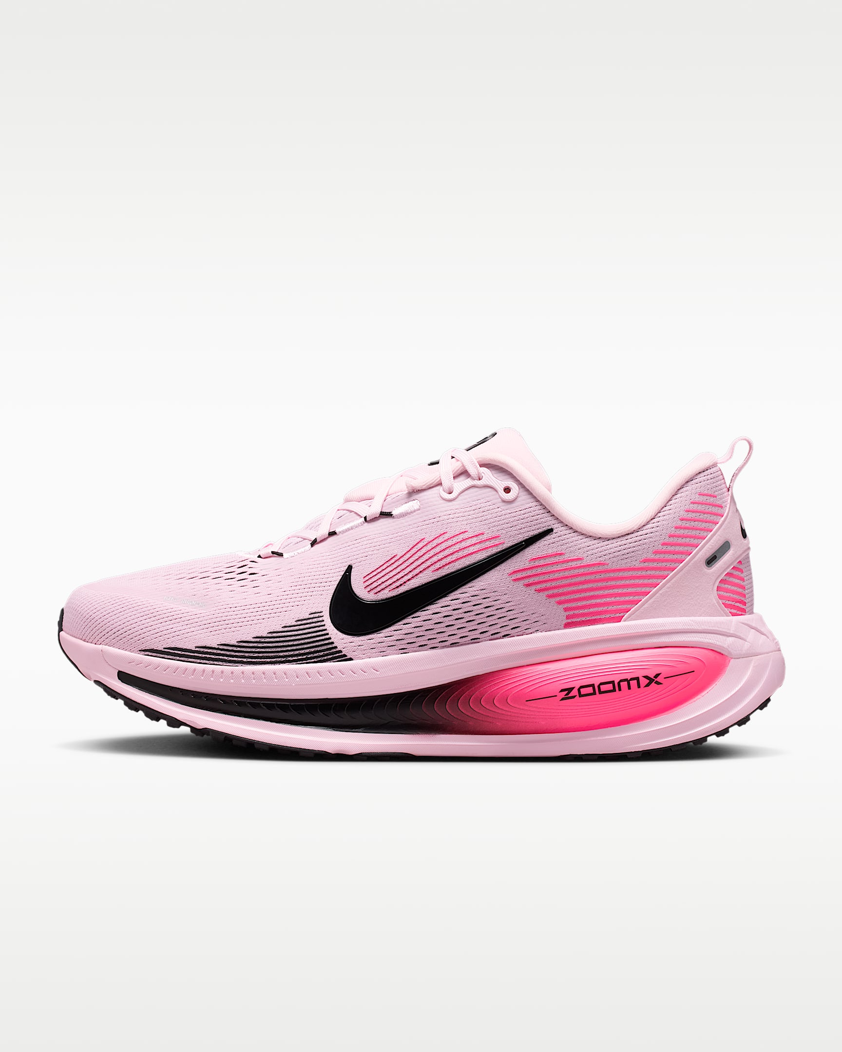 Nike Vomero 18 耐克迈柔男子公路跑步鞋 - 泡沫粉/透明粉/黑