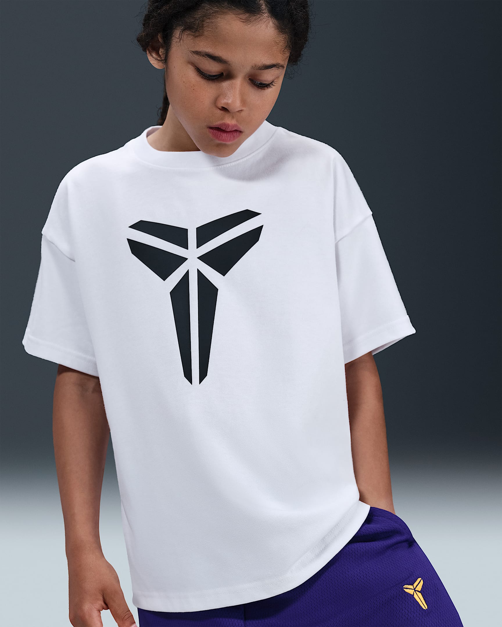 Kobe Dri-FIT 科比大童速干T恤 - 白色