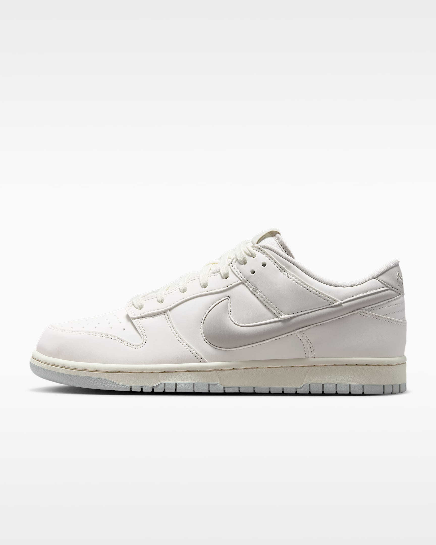 Nike Dunk Low Retro Premium 男子运动鞋 - 帆白/椰奶色/浅银/浅骨色