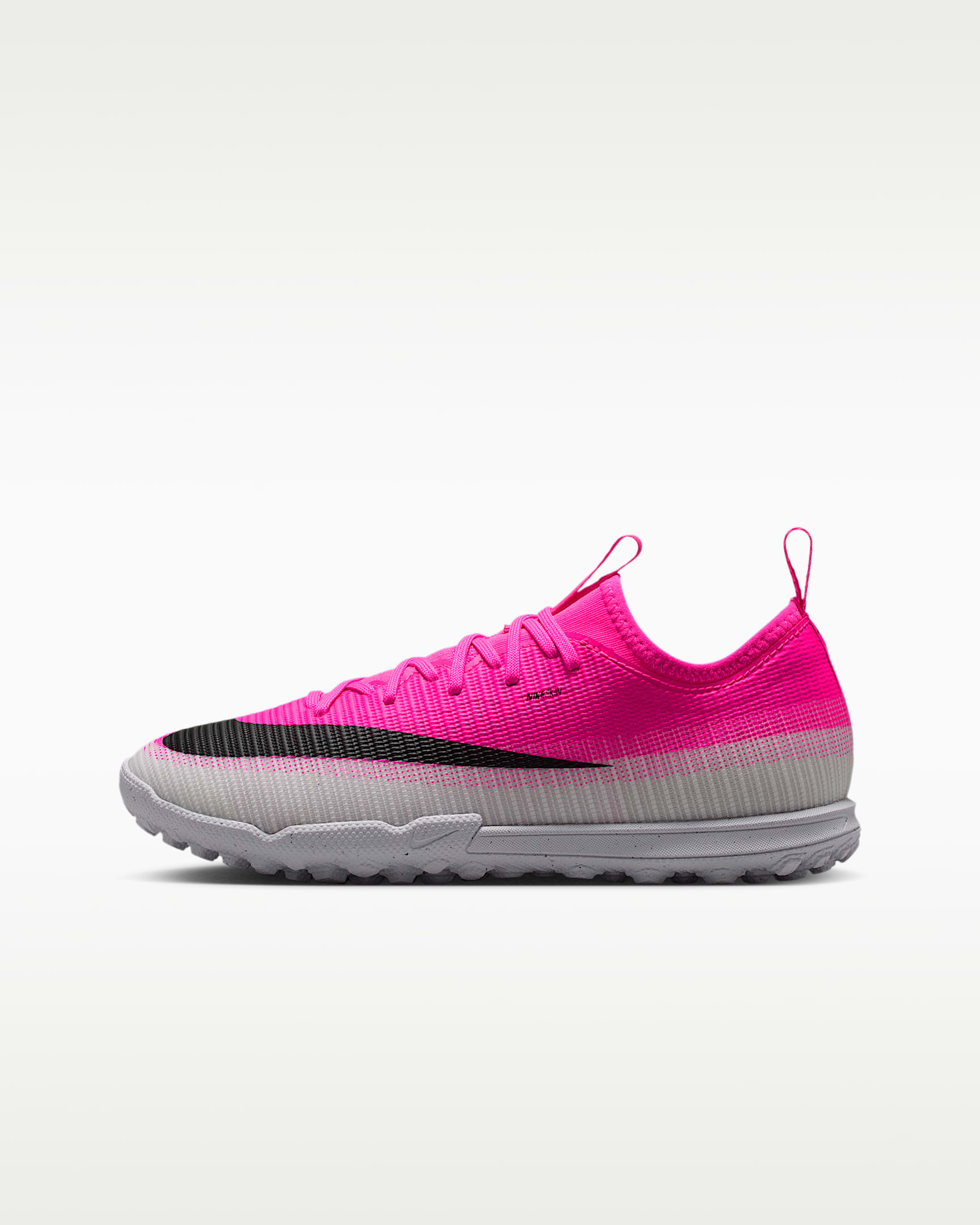 Nike Jr. Mercurial Vapor 17 Academy 耐克刺客系列大童 TF 人造场地低帮足球鞋 - 多色/黑
