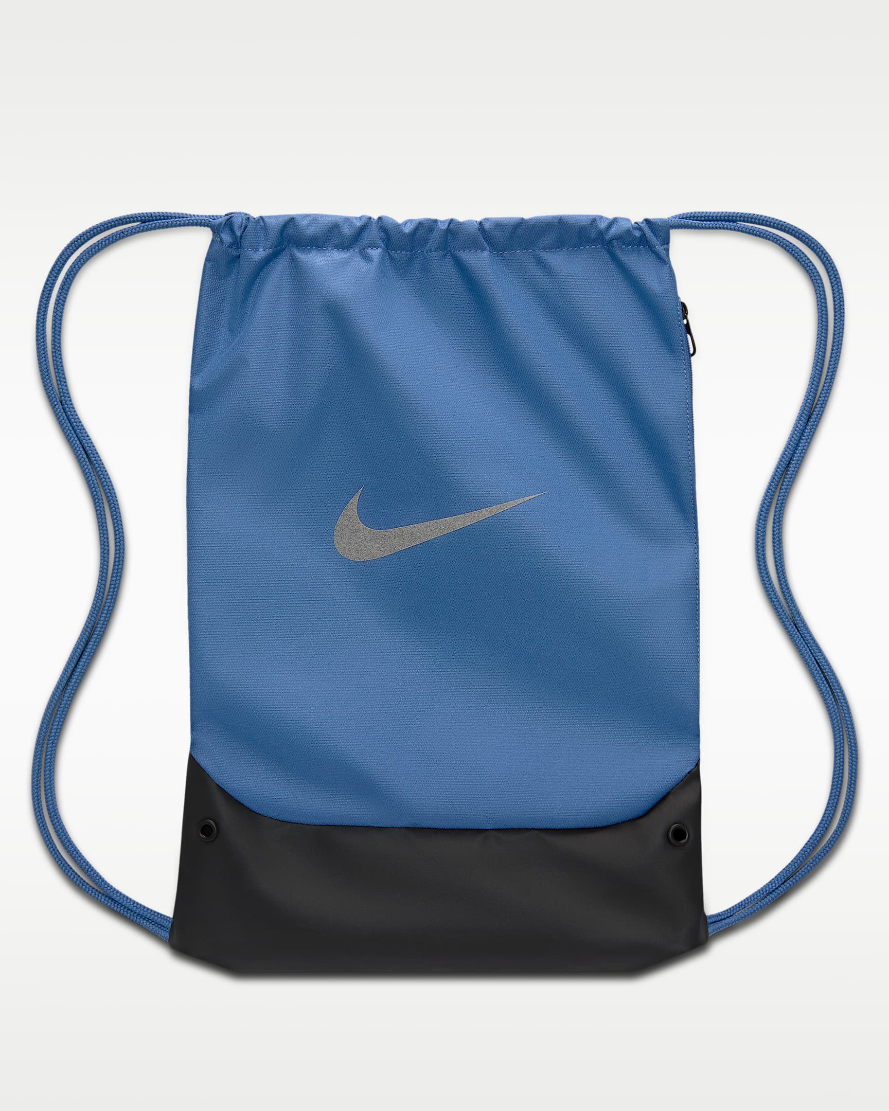 Nike Brasilia 抽绳包 - 风暴靛青/黑/银