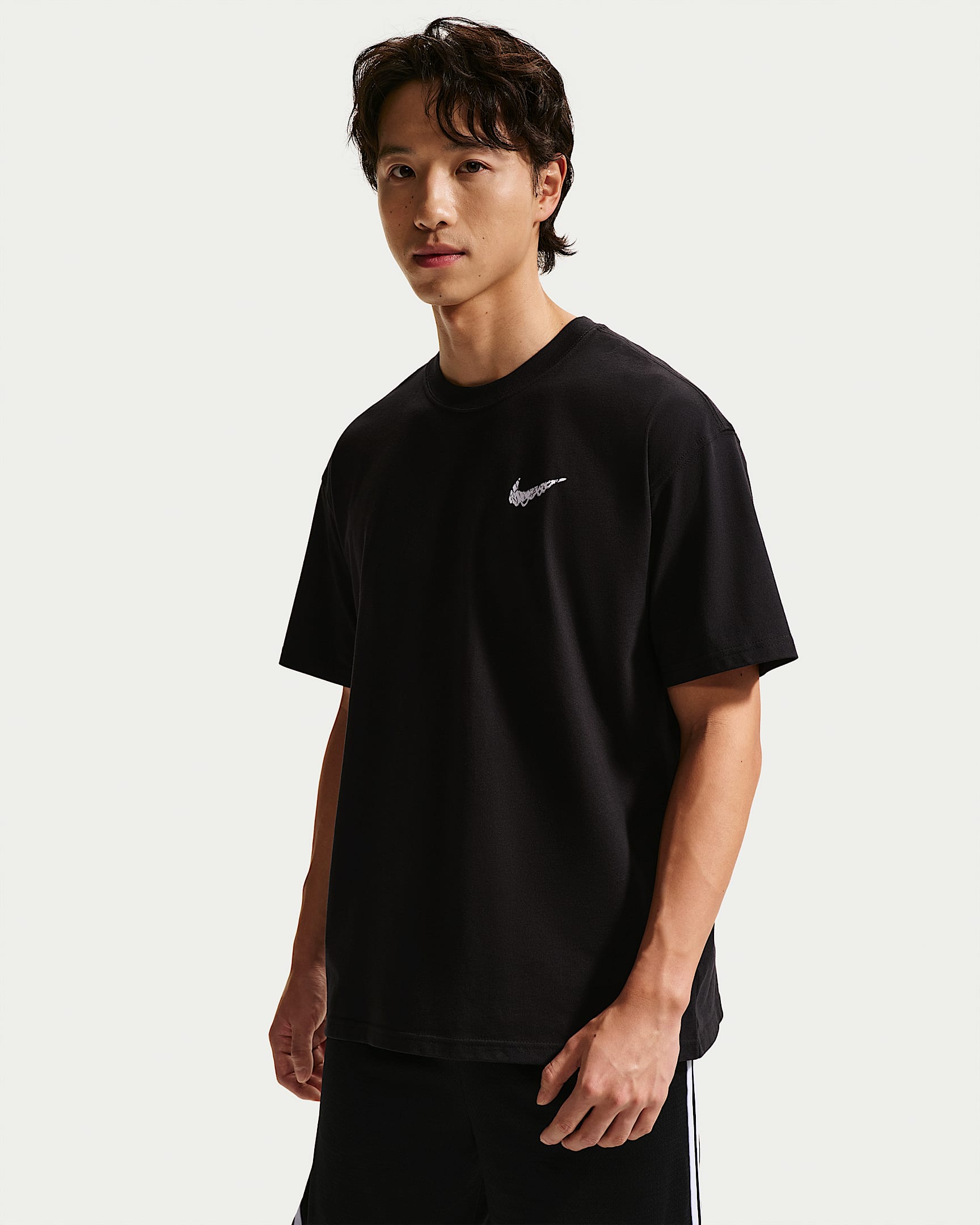 Nike 男子篮球T恤 - 黑