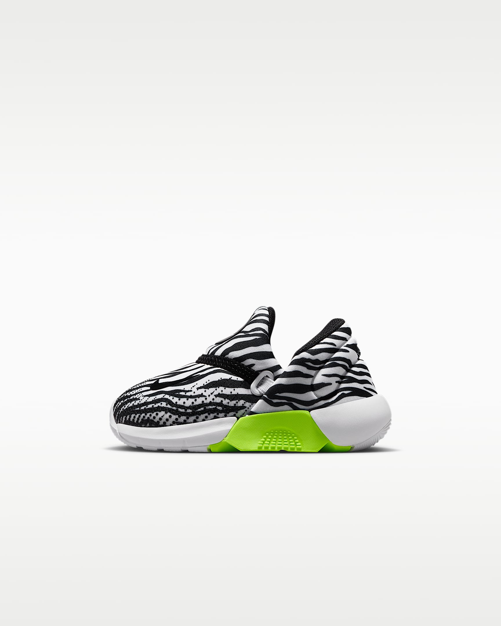 Nike Swoosh Go 耐克宝宝 GO 婴童运动鞋 - 白色/荧光黄/黑