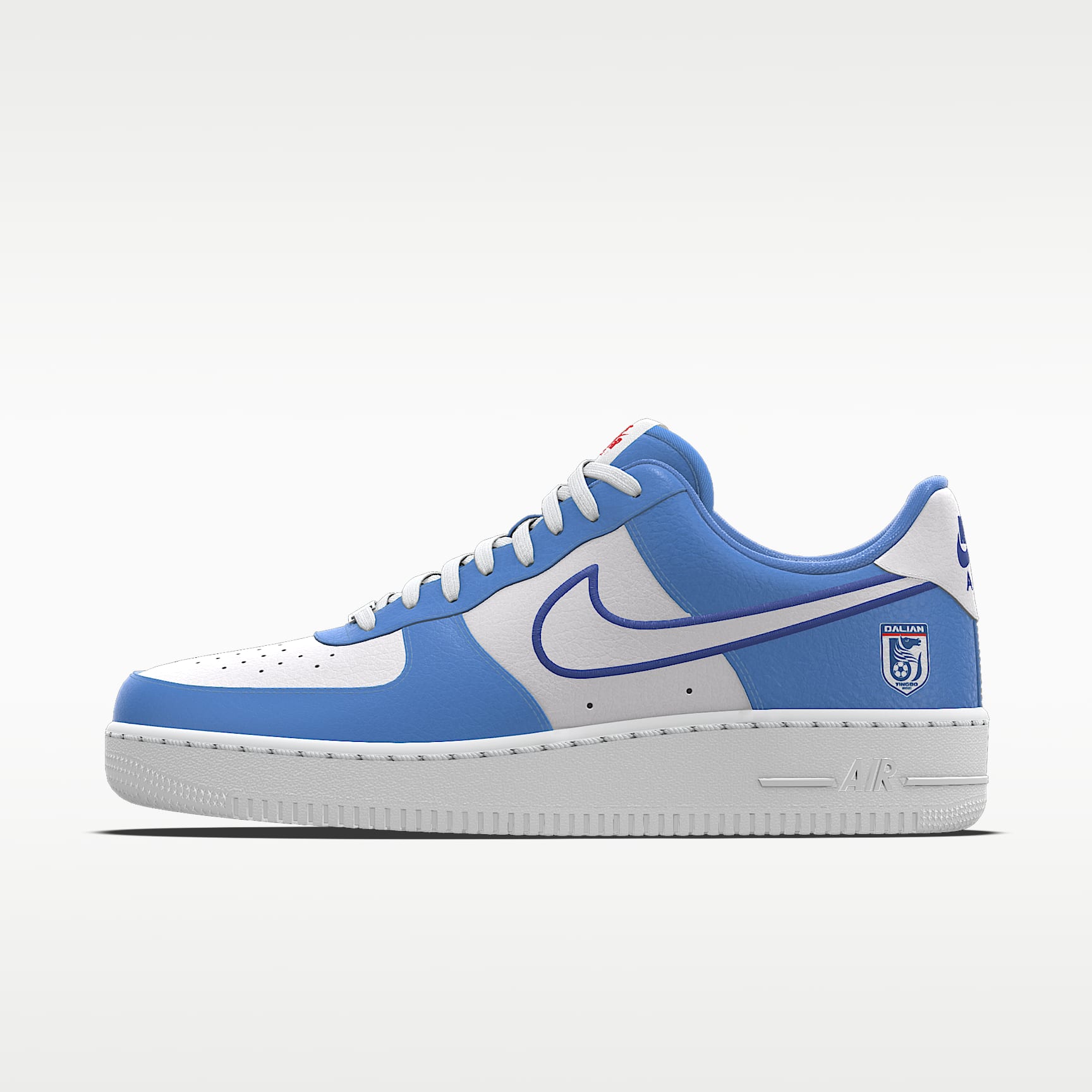 Nike Air Force 1 Low By CSL 专属定制运动鞋 - 蓝色/白色