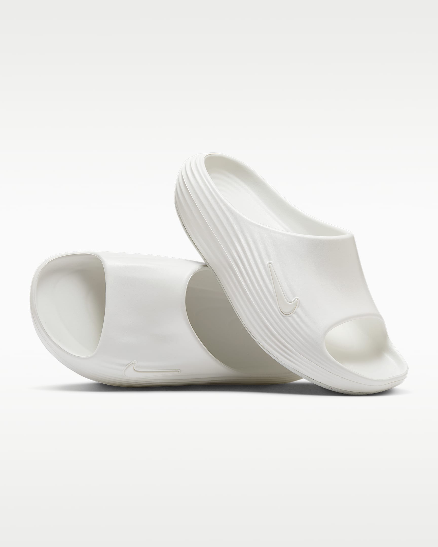 Nike ReactX Rejuven8 女子拖鞋 - 帆白/帆白/帆白