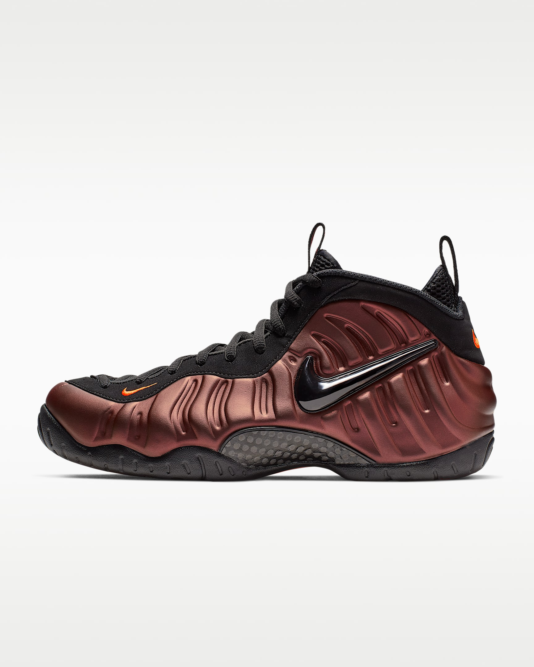 Nike Air Foamposite Pro 男子运动鞋 - 橙红/黑