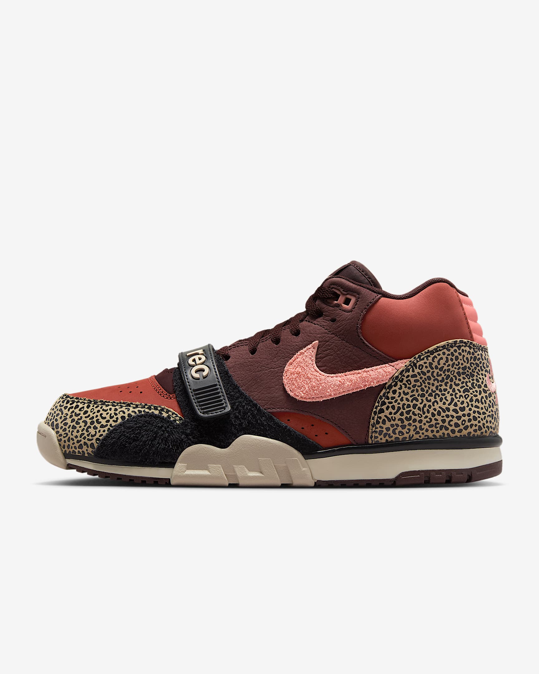 Nike SB Air Trainer 1 男/女滑板鞋 - 石灰色/土褐/灰桃红/石英粉