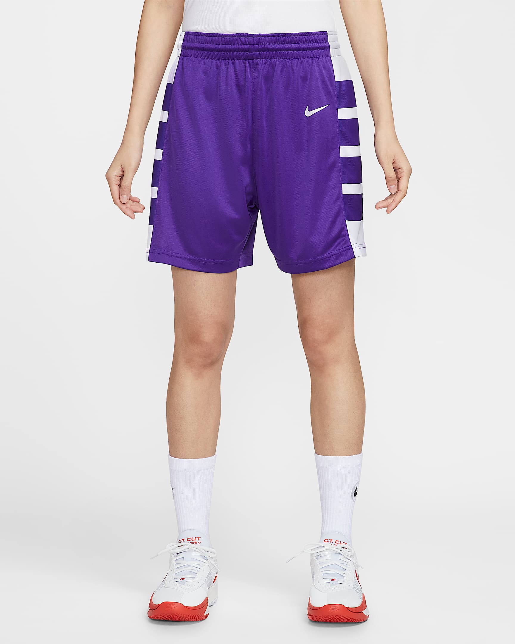 Nike Dri-FIT Elite Power 女子速干短裤 - 队紫