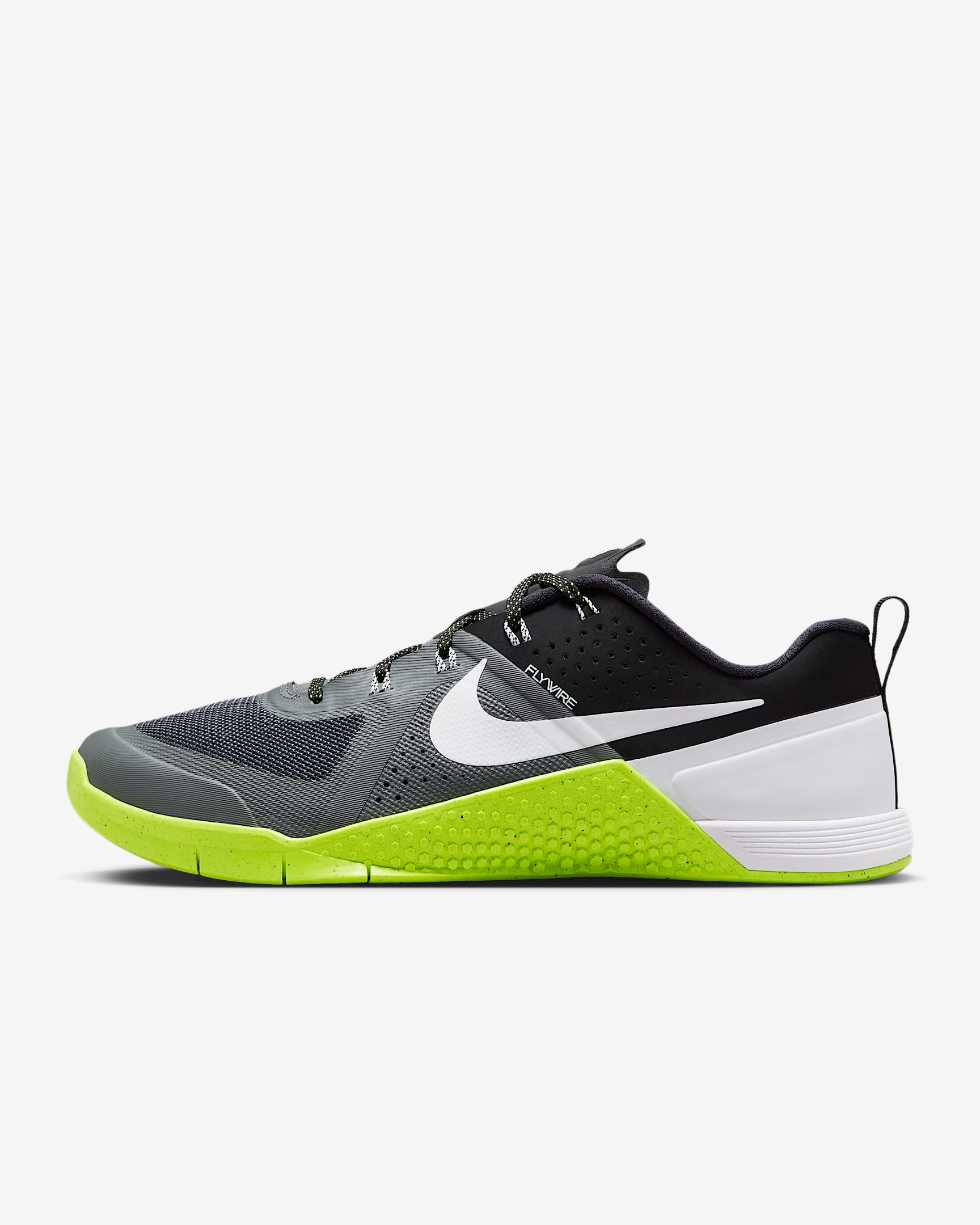 Nike Metcon 1 OG 男子训练鞋 - 暗灰/荧光黄/黑/白色