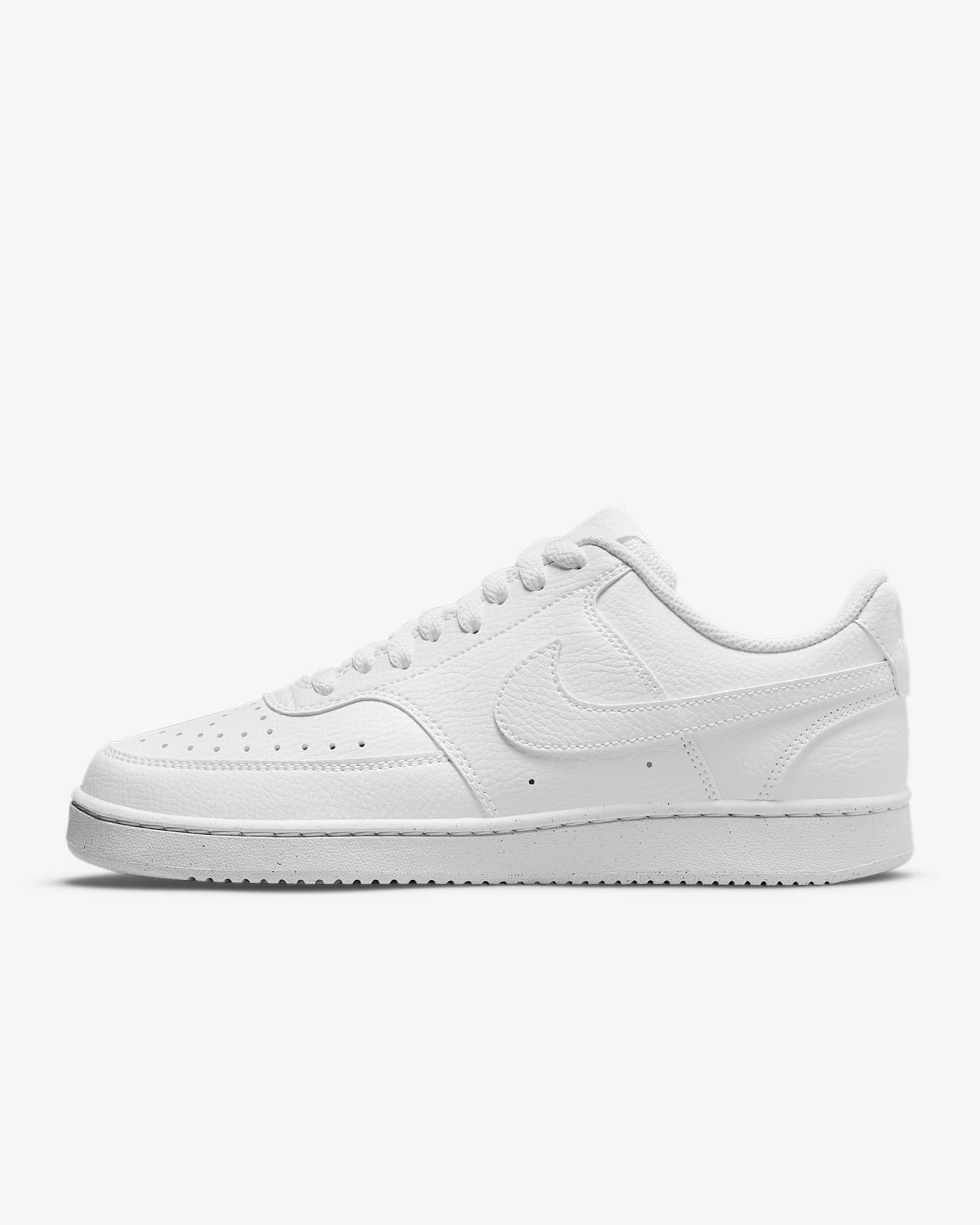 Nike Court Vision Low Next Nature 女子运动鞋 - 白色/白色/白色