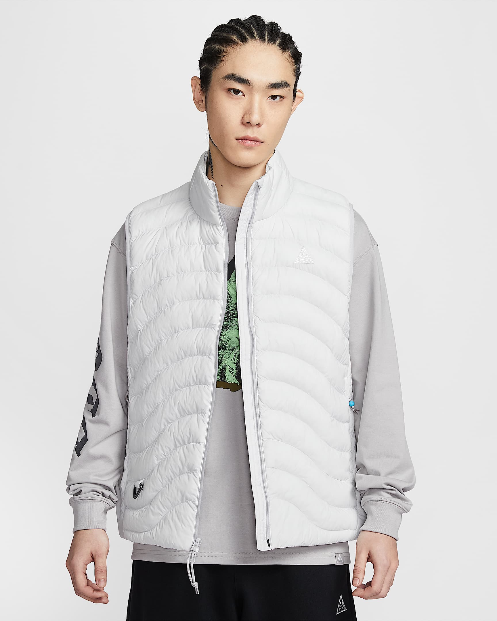 Nike ACG "Lava Flow" Therma-FIT ADV 男子马甲 - 尘光子色/尘光子色/尘光子色/山峰白