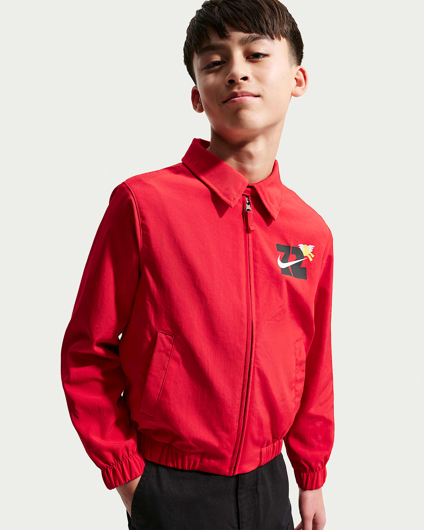 Nike Repel 马年限定脱缰系列新年款大童拒水夹克 - 大学红/黑/黄色/白色