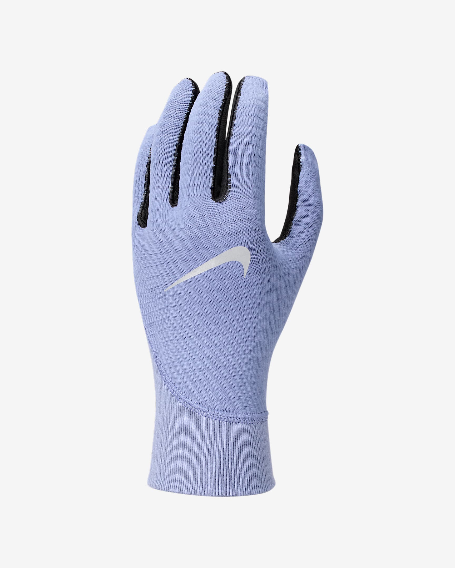 Nike Pacer Therma-FIT Midweight 男子跑步手套（1 副） - 世界靛青/黑/银