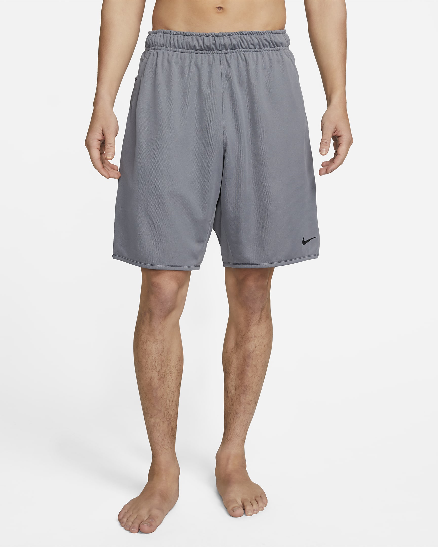 Nike Totality Dri-FIT 男子速干百搭短裤(无衬裤) - 烟灰/黑/烟灰/黑