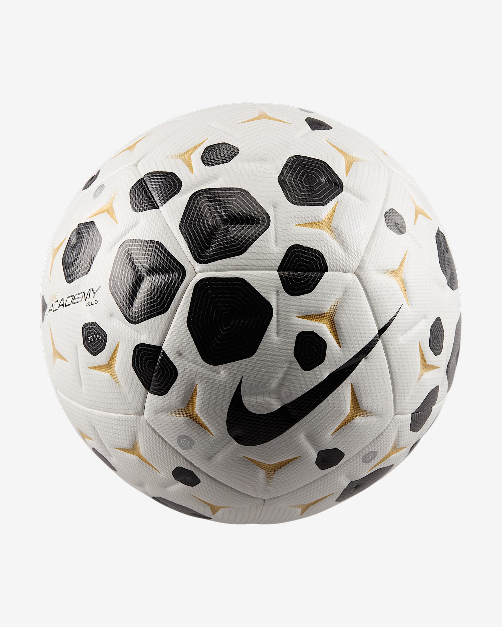 Nike Academy Plus 足球 - 白色/黑/黑