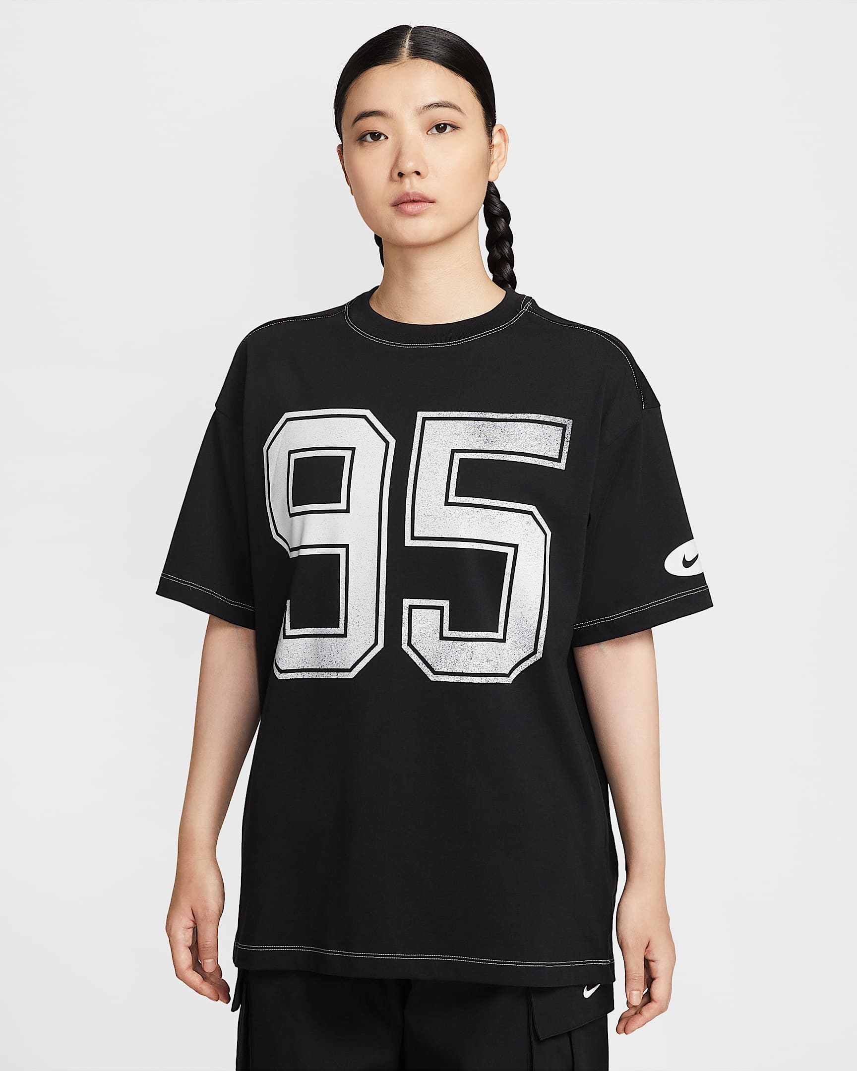Nike Sportswear 女子短袖T恤 - 黑