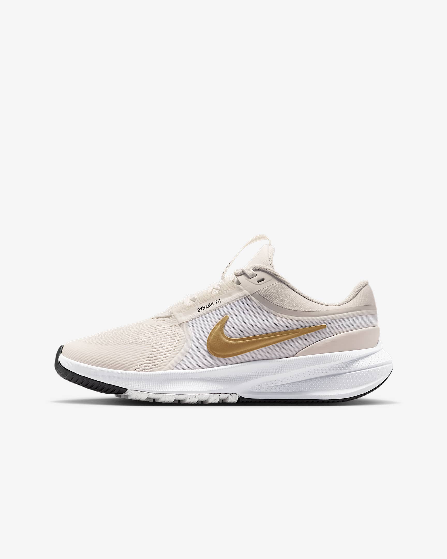 Nike Star Runner 5 耐克摘星号大童跑步鞋 - 浅银灰/黑/金属色