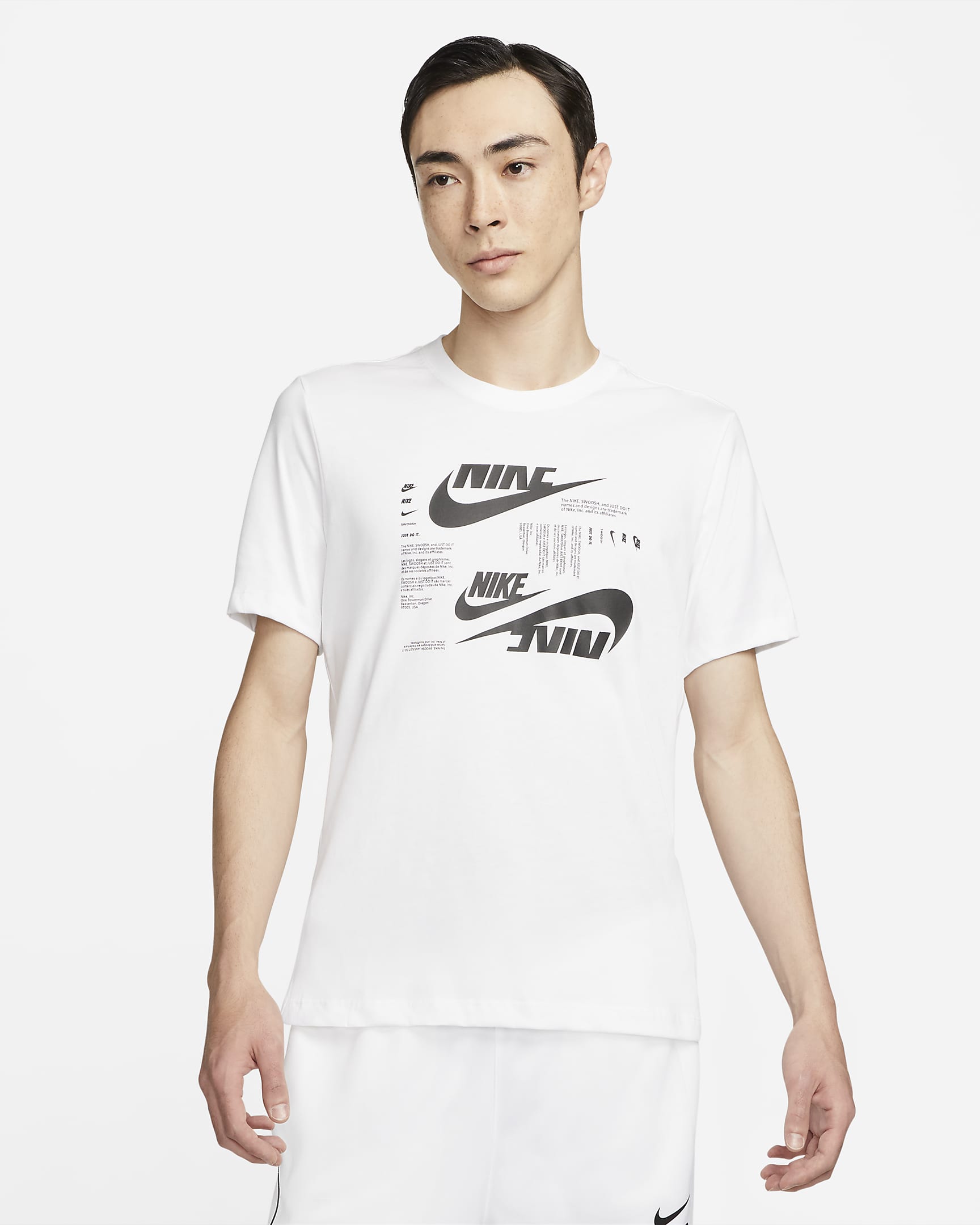 Nike Sportswear 男子T恤 - 白色