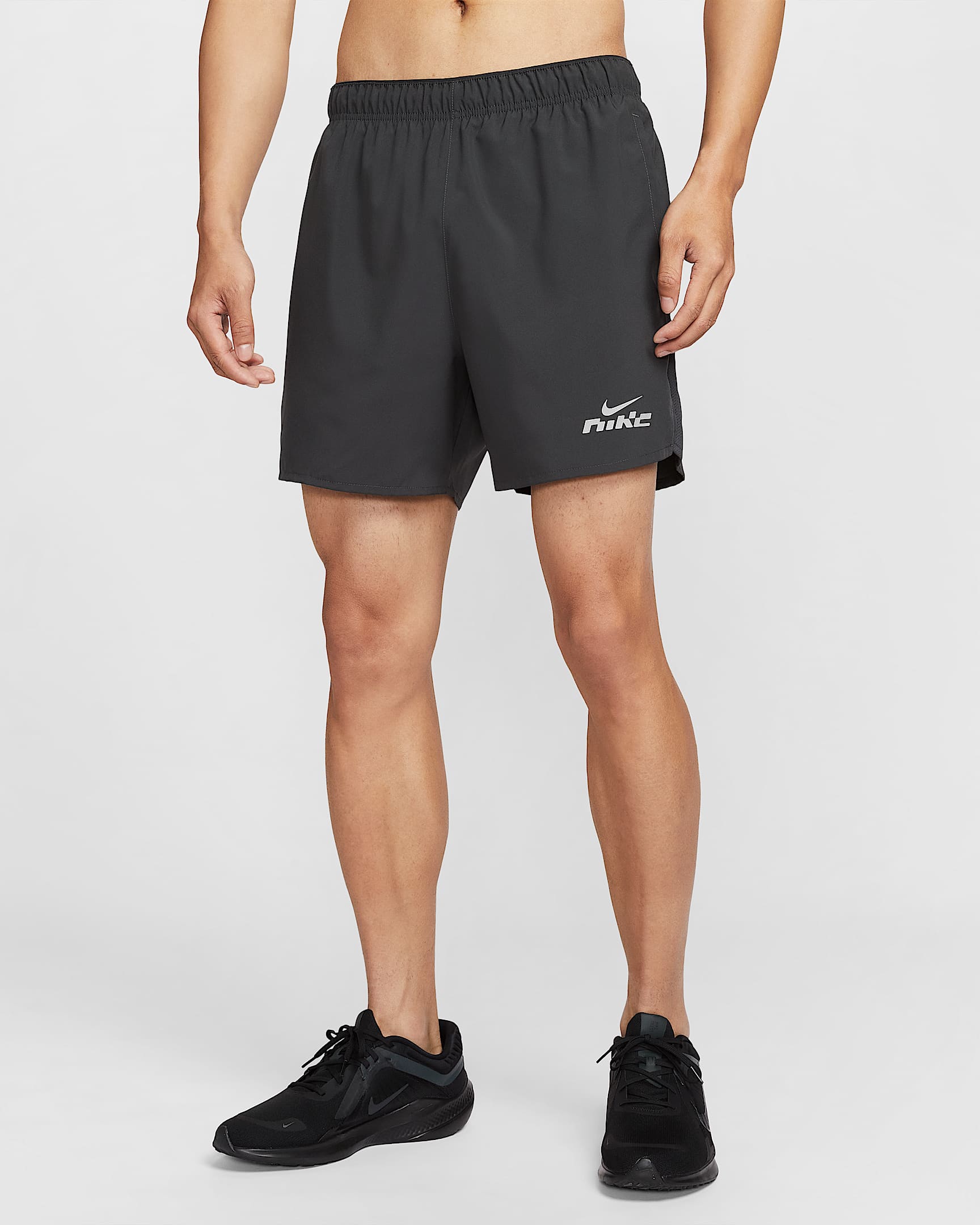 Nike Challenger Flash Dri-FIT 男子速干跑步短裤(含衬裤) - 暗烟灰/暗烟灰/暗烟灰