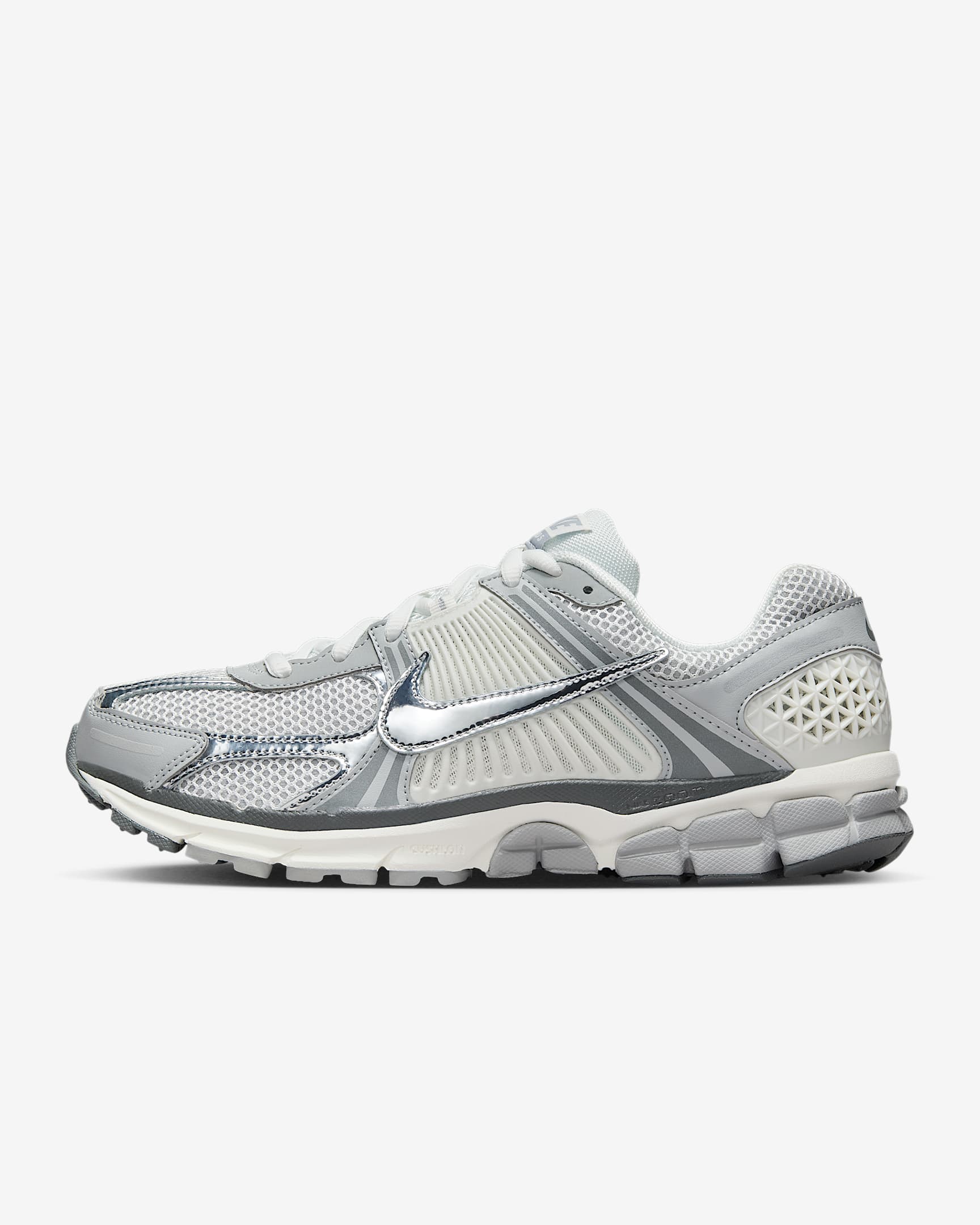 Nike Zoom Vomero 5 耐克迈柔男子运动鞋 - 山峰白/浅烟灰/烟灰/金属银