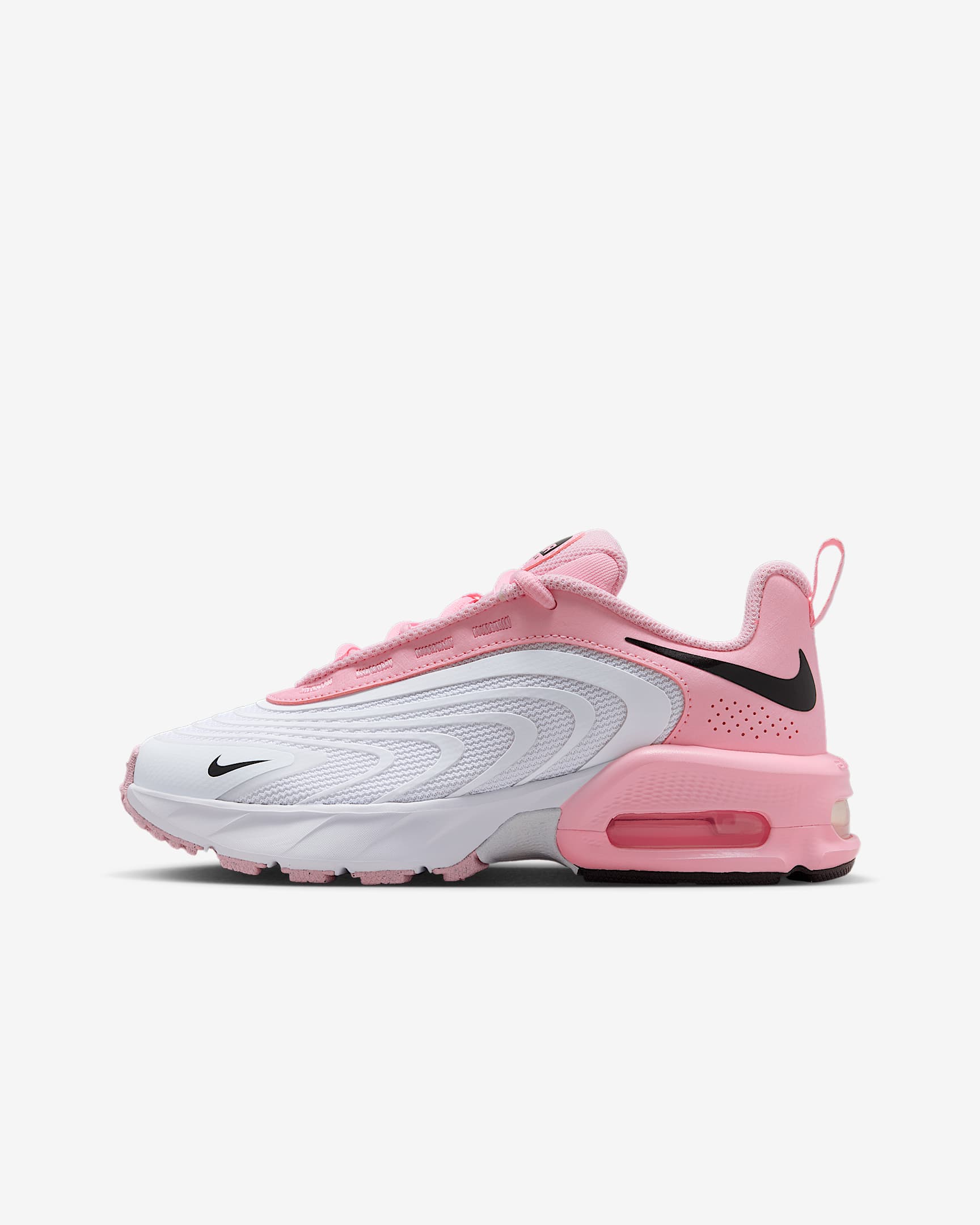 Nike Air Max Fire 大童运动鞋 - 白色/中柔粉/黑