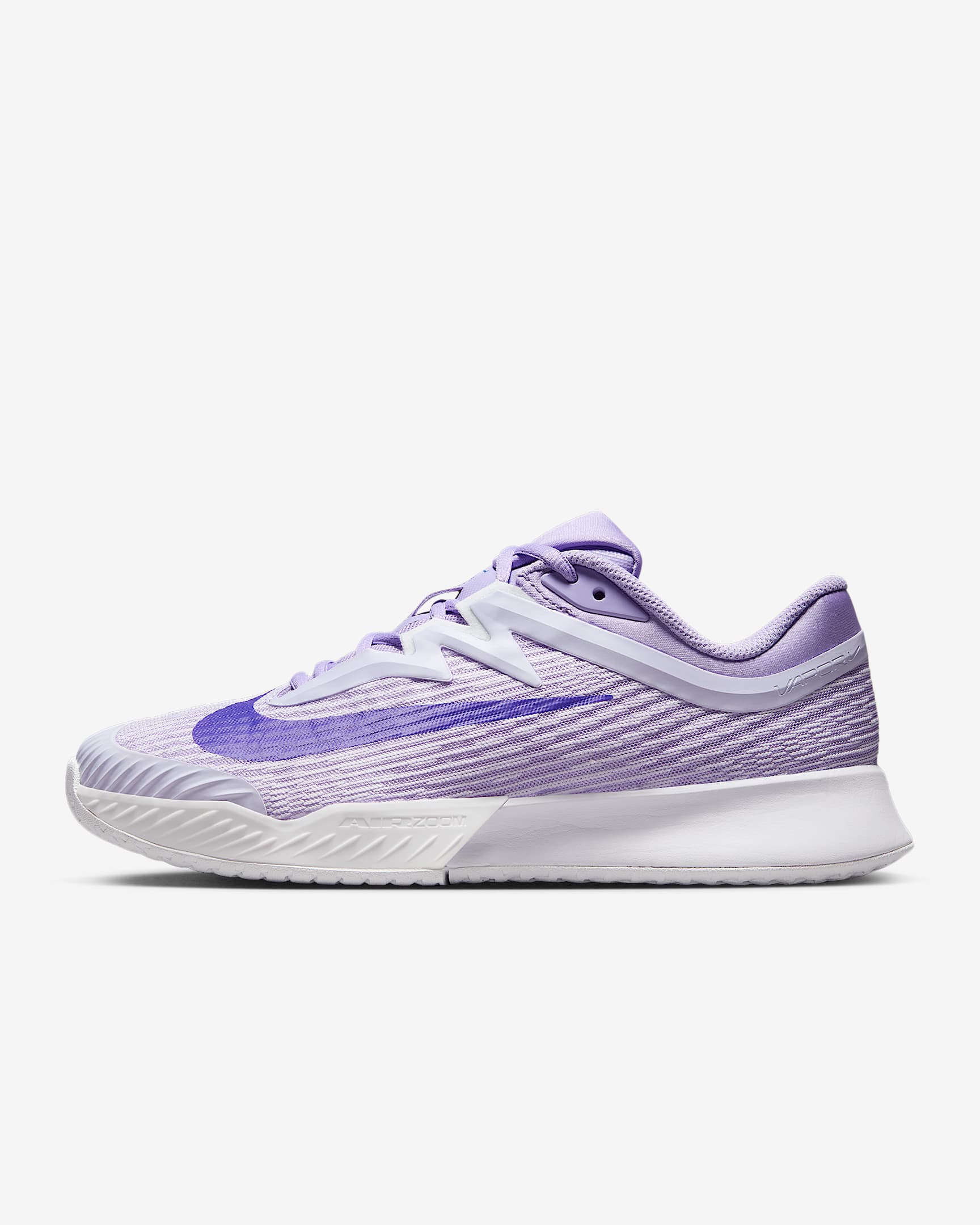 Nike Vapor Pro 3 女子硬地球场网球鞋 - 浅紫晶/绣球花紫/白色/深夜蓝