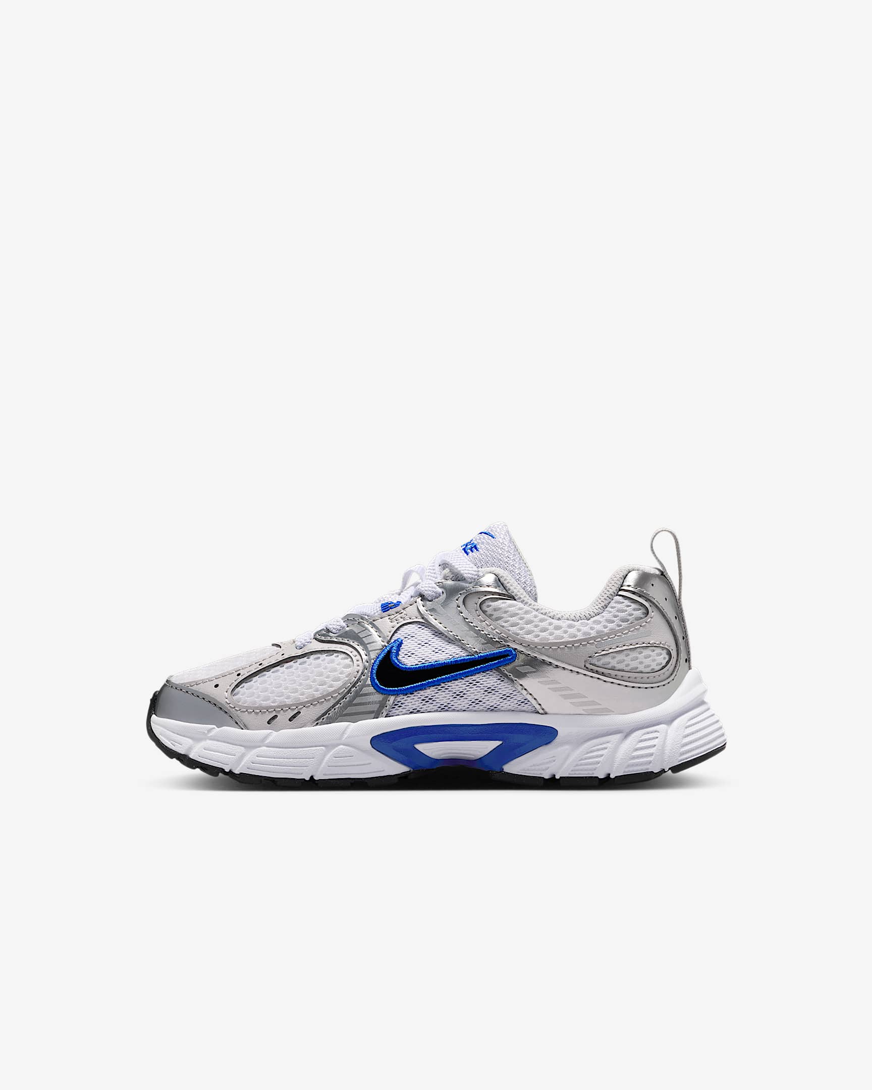Nike V5 RNR 幼童运动鞋 - 白色/苍野灰/尘光子色/黑
