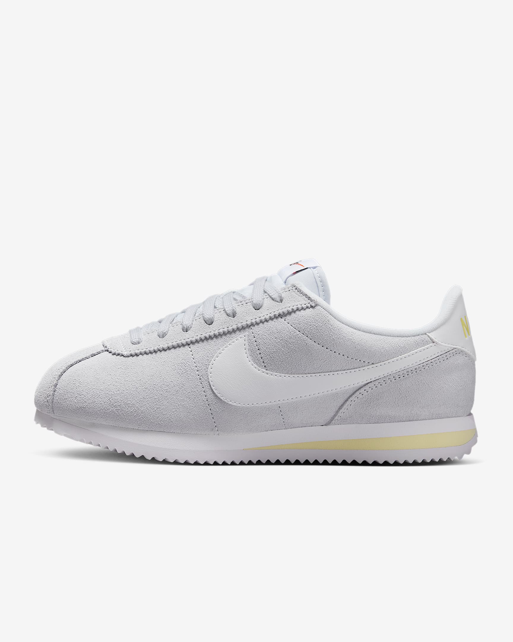 Nike Cortez 女子运动鞋 - 足球灰/石膏色/黑/白色