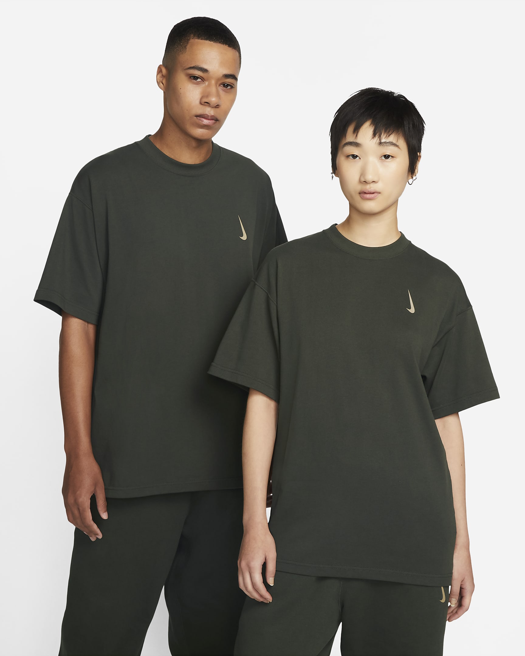 Nike x Billie Eilish 男子T恤 - 红杉绿/蘑菇黄/蘑菇黄