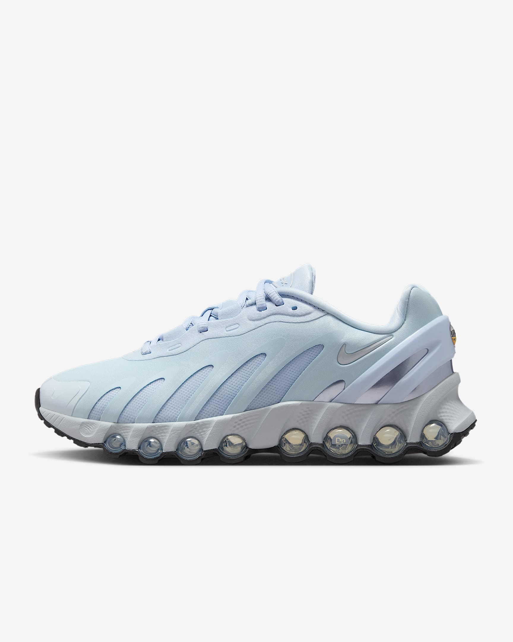 Nike Air Max Dn8 女子运动鞋 - 天青石蓝/黑/天青石蓝/白金色