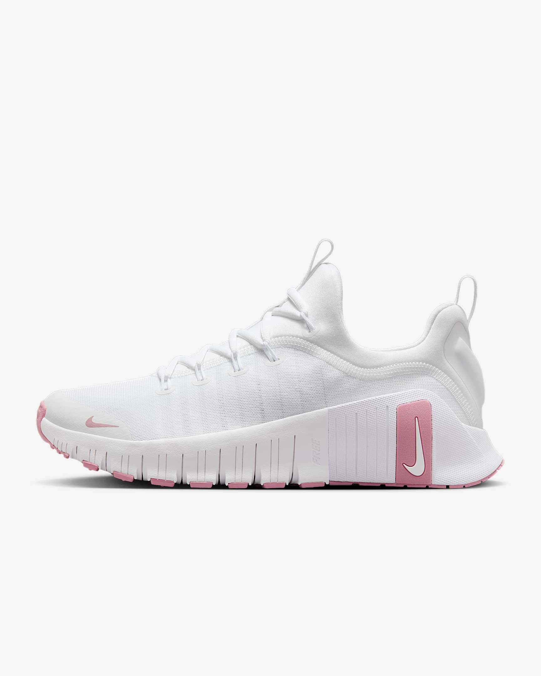 Nike Free Metcon 6 女子训练鞋 - 白色/白色/元素粉